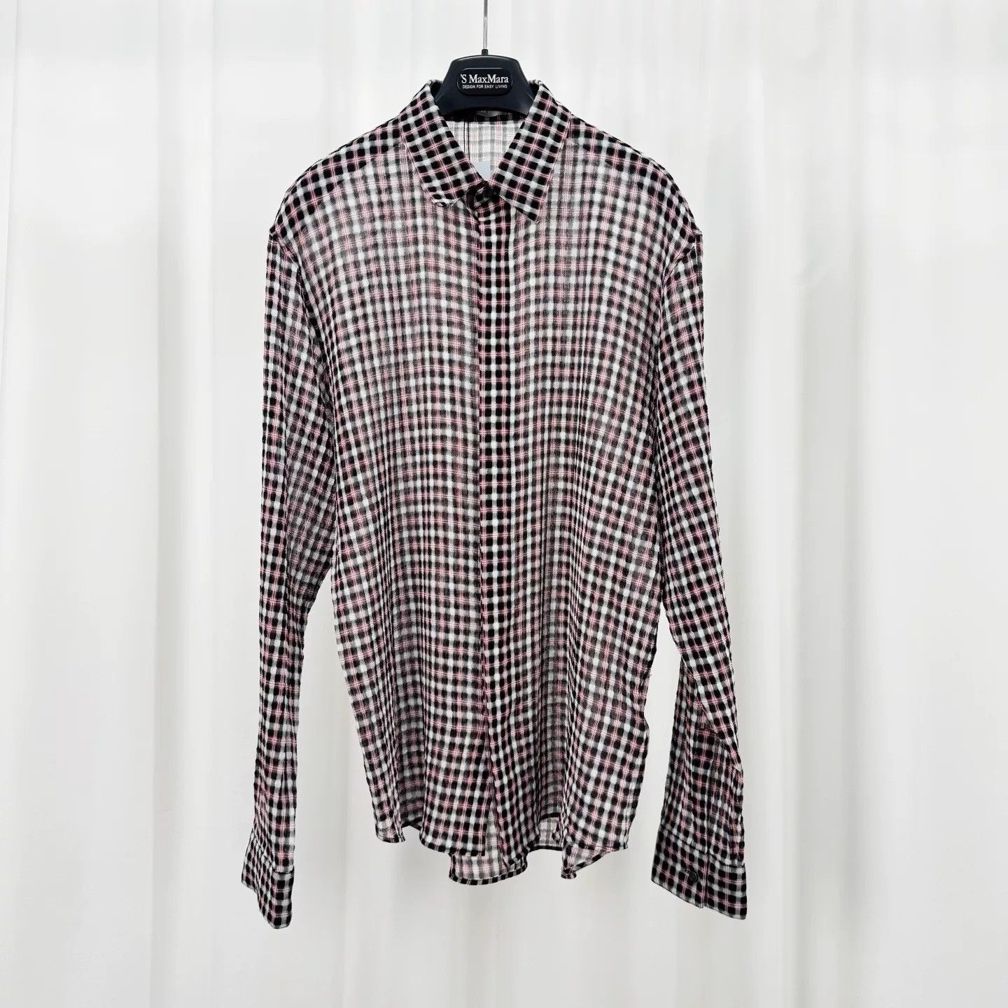 Dior Dior Checker Long Sleeve Shirt Size 41 Size US M / EU 48-50 / 2 - 1 Thumbnail