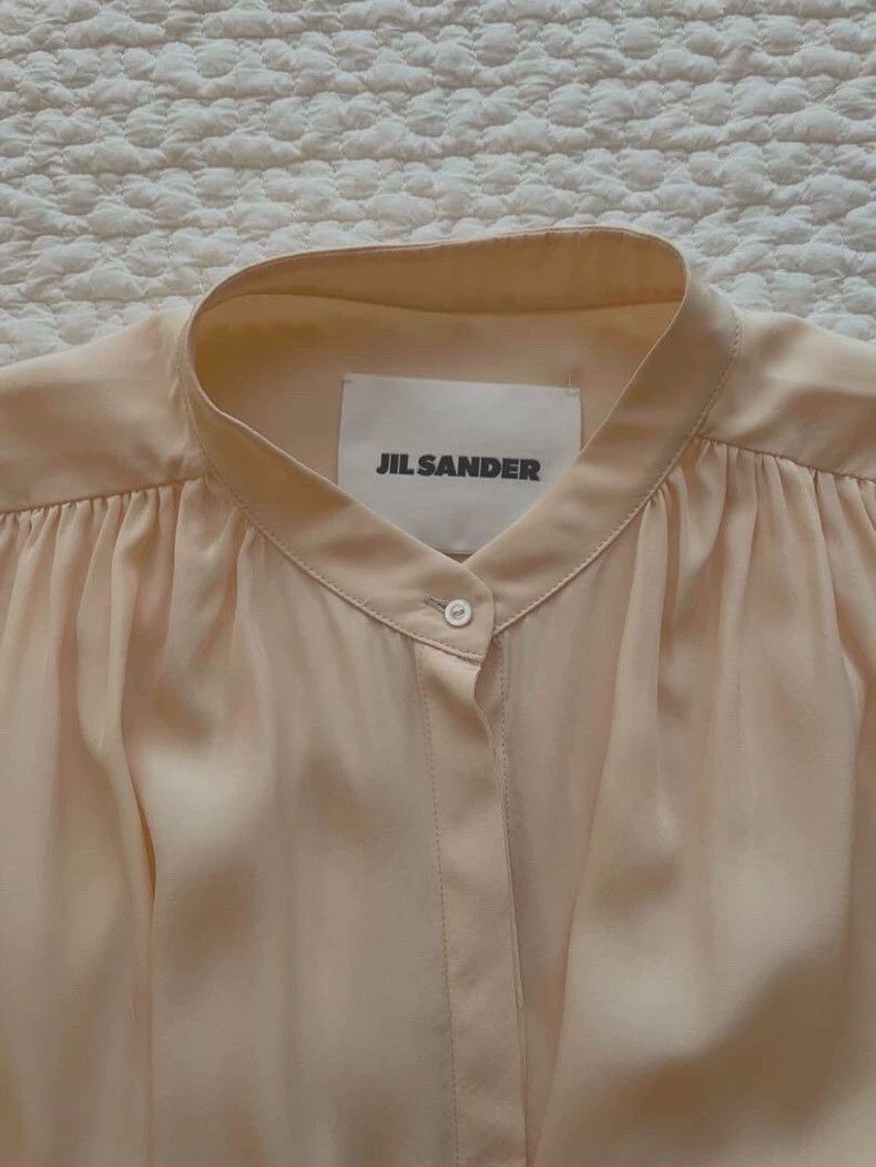 Jil Sander Jil Sander size 32 Silk blouse Size 4XL / US 24-26 - 2 Thumbnail