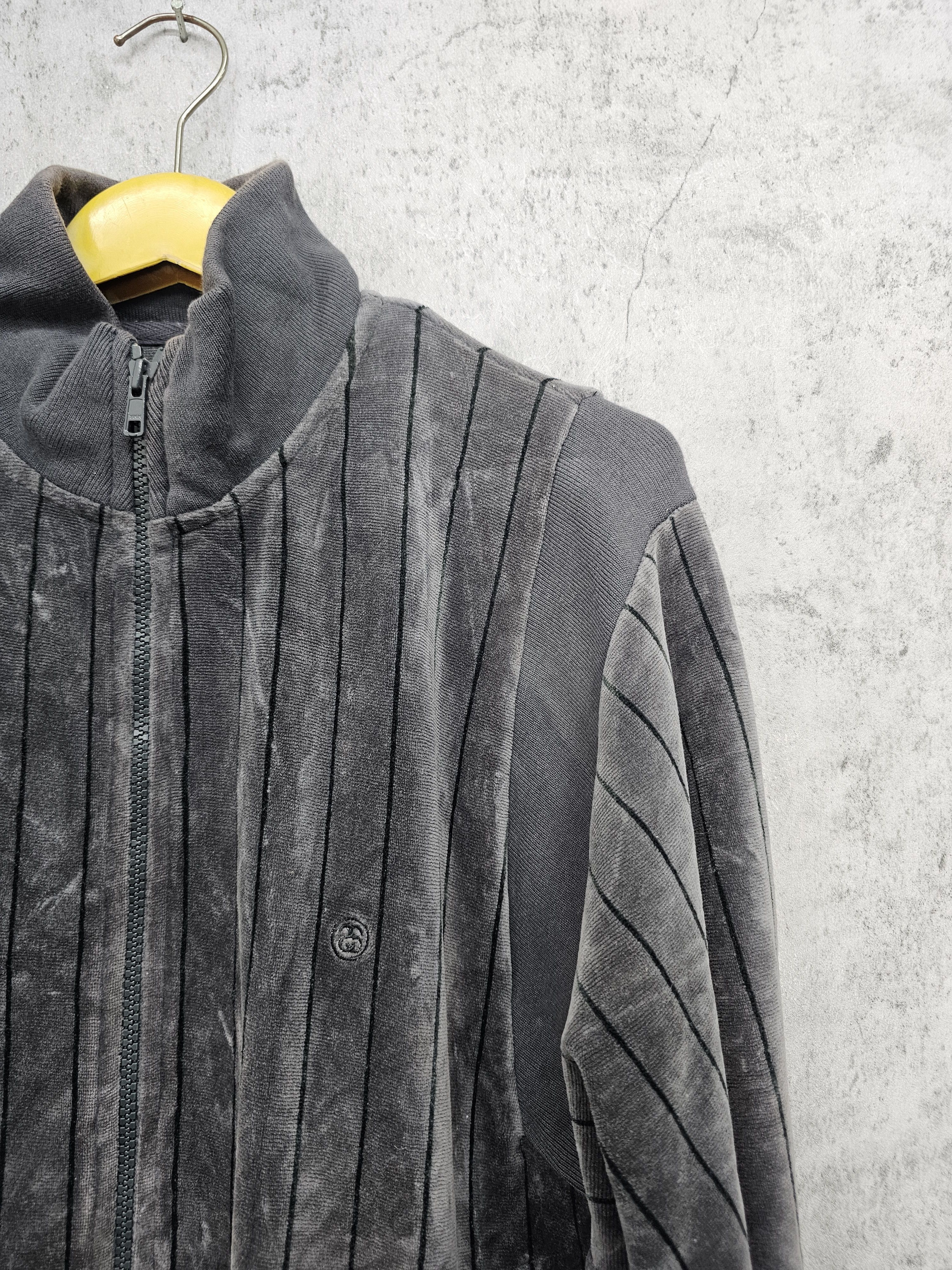 Other Vintage STUSSY Velvet Streetwear Training Jacket J0082 Size US L / EU 52-54 / 3 - 5 Thumbnail
