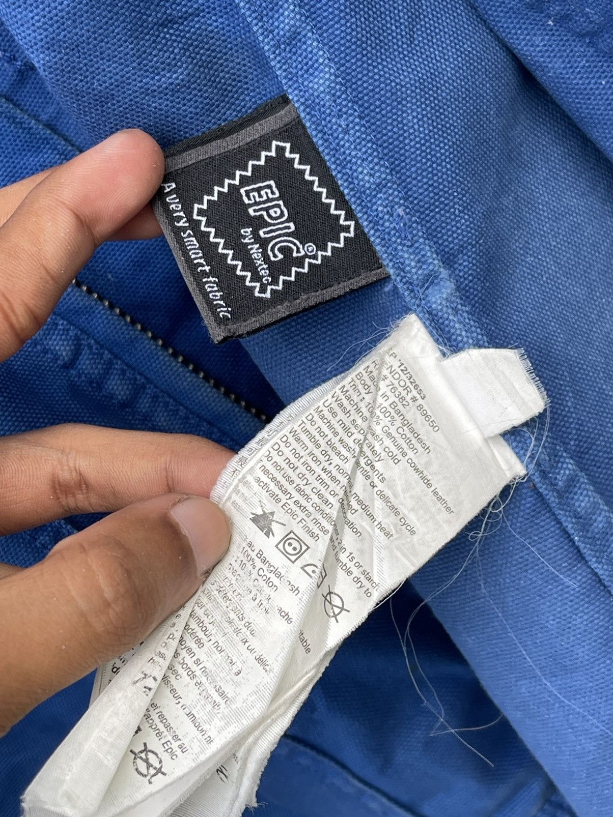 Timberland × Vintage Timberland Men's Blue Epic Wharf Jacket Size US L / EU 52-54 / 3 - 23 Thumbnail