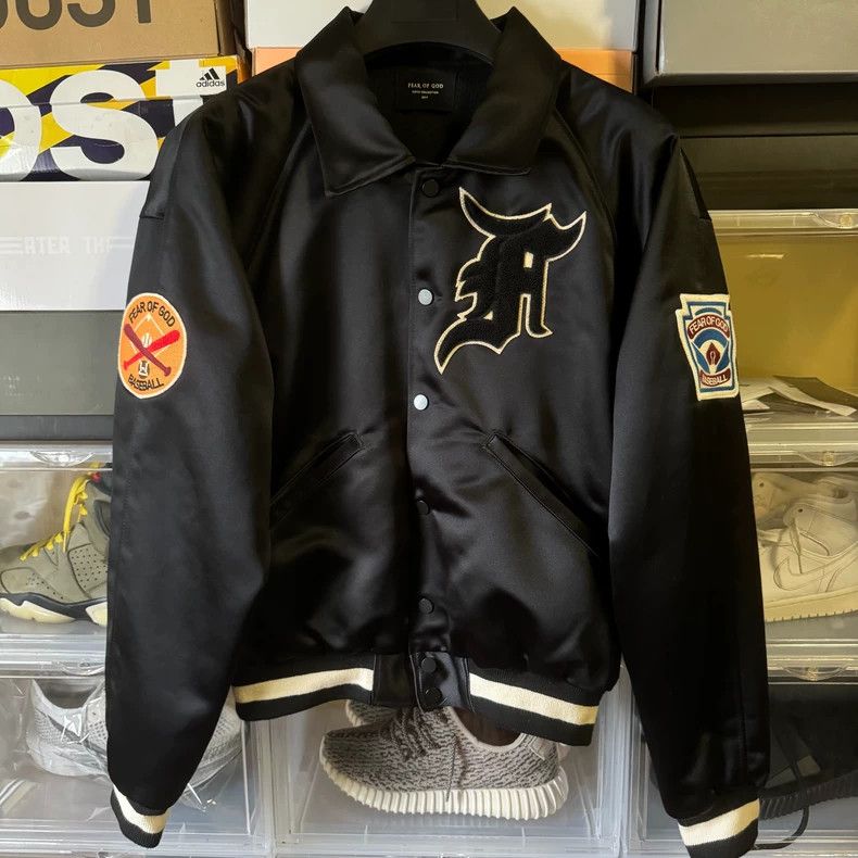 Fear Of God Baseball Jacket | Grailed