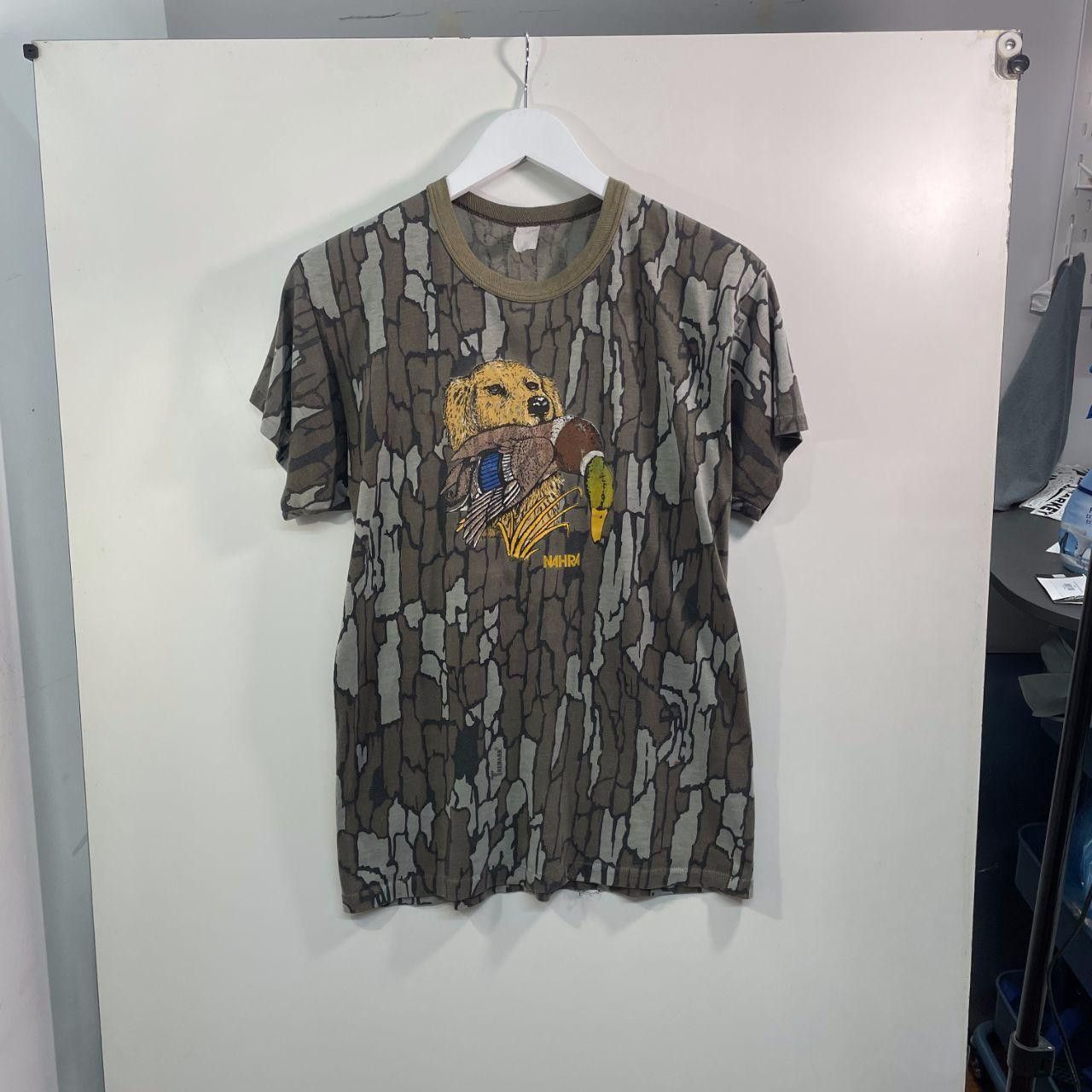 Vintage Dog Camo Tee Size US M / EU 48-50 / 2 - 1 Thumbnail