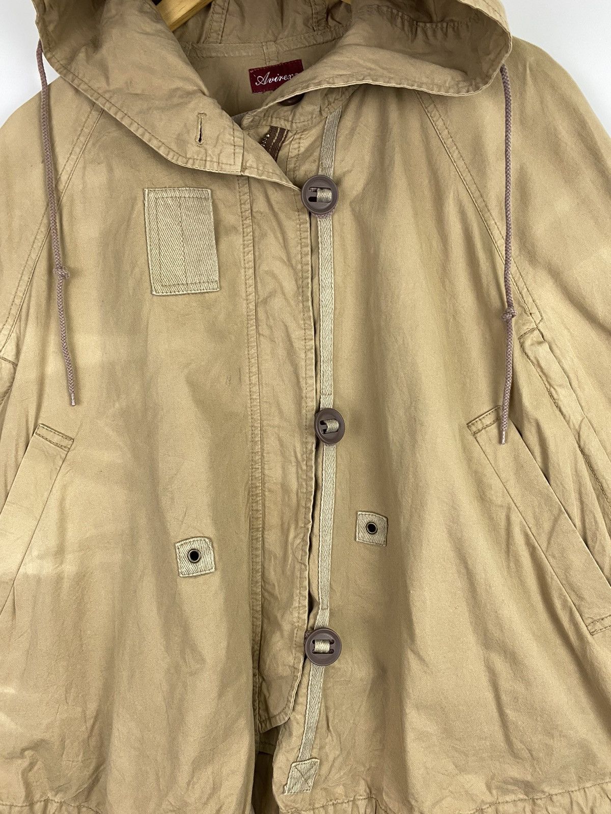 Avirex × Vintage ✅️Vintage Coveralls Utility Military Pancho Jacket Size US M / EU 48-50 / 2 - 6 Thumbnail