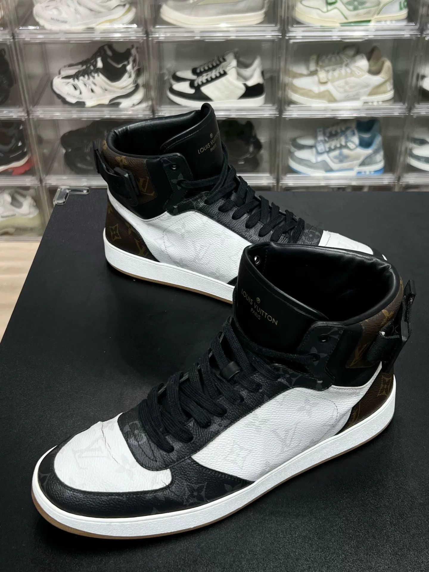 Louis Vuitton LV Rivoli High-Top Sneakers UK9.5 Size US 11.5 / EU 44-45 - 1 Thumbnail