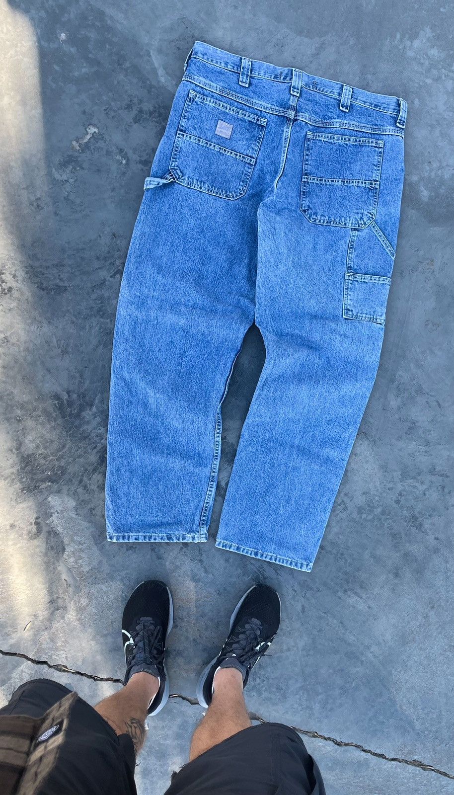 Lee Vintage Carhartt Style Lee Carpenter Jeans Skater Workwear Size US 34 / EU 50 - 1 Thumbnail