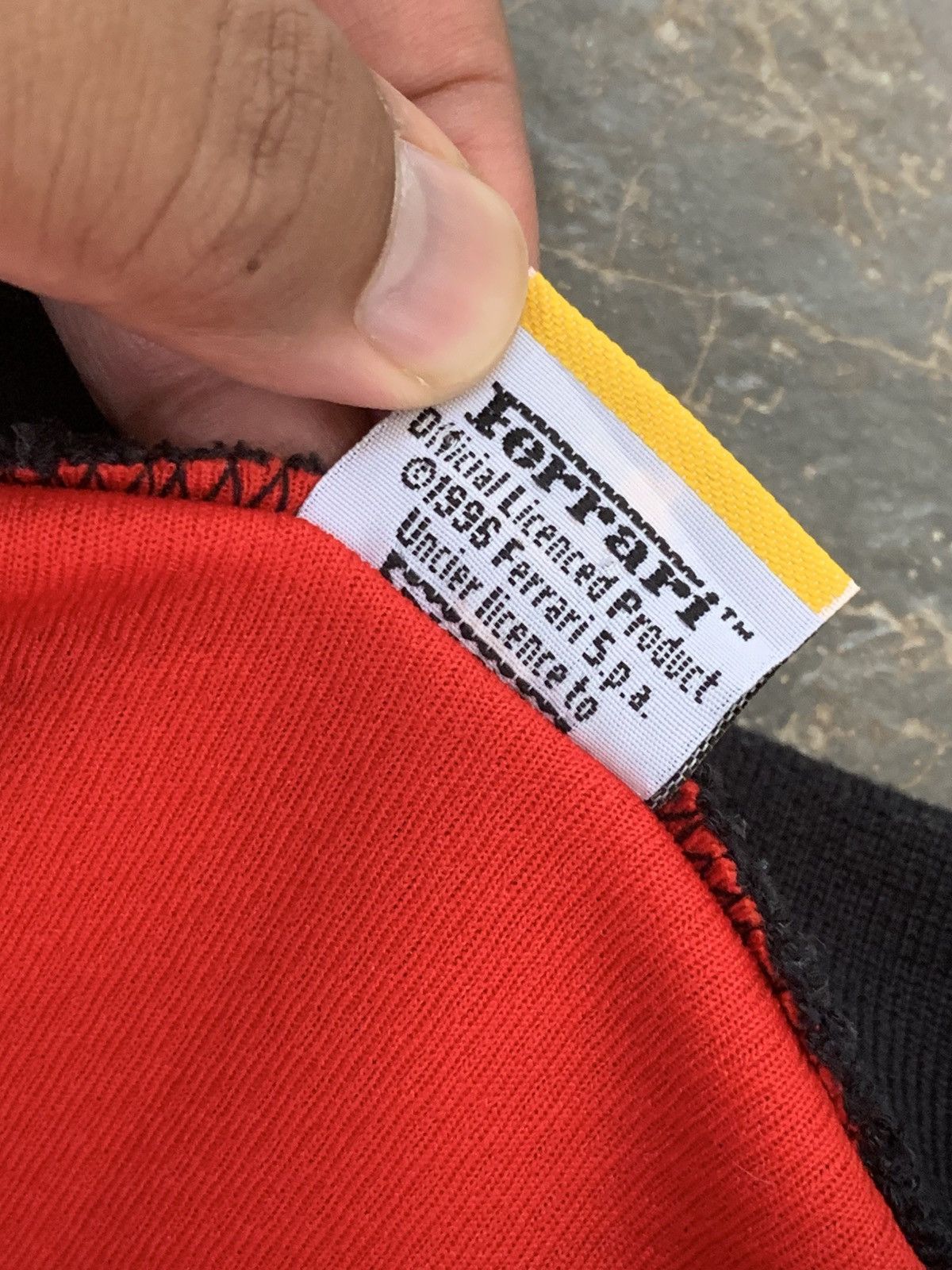 Ferrari Vintage 90's Ferrari Zipper Jersey Size US L / EU 52-54 / 3 - 4 Thumbnail