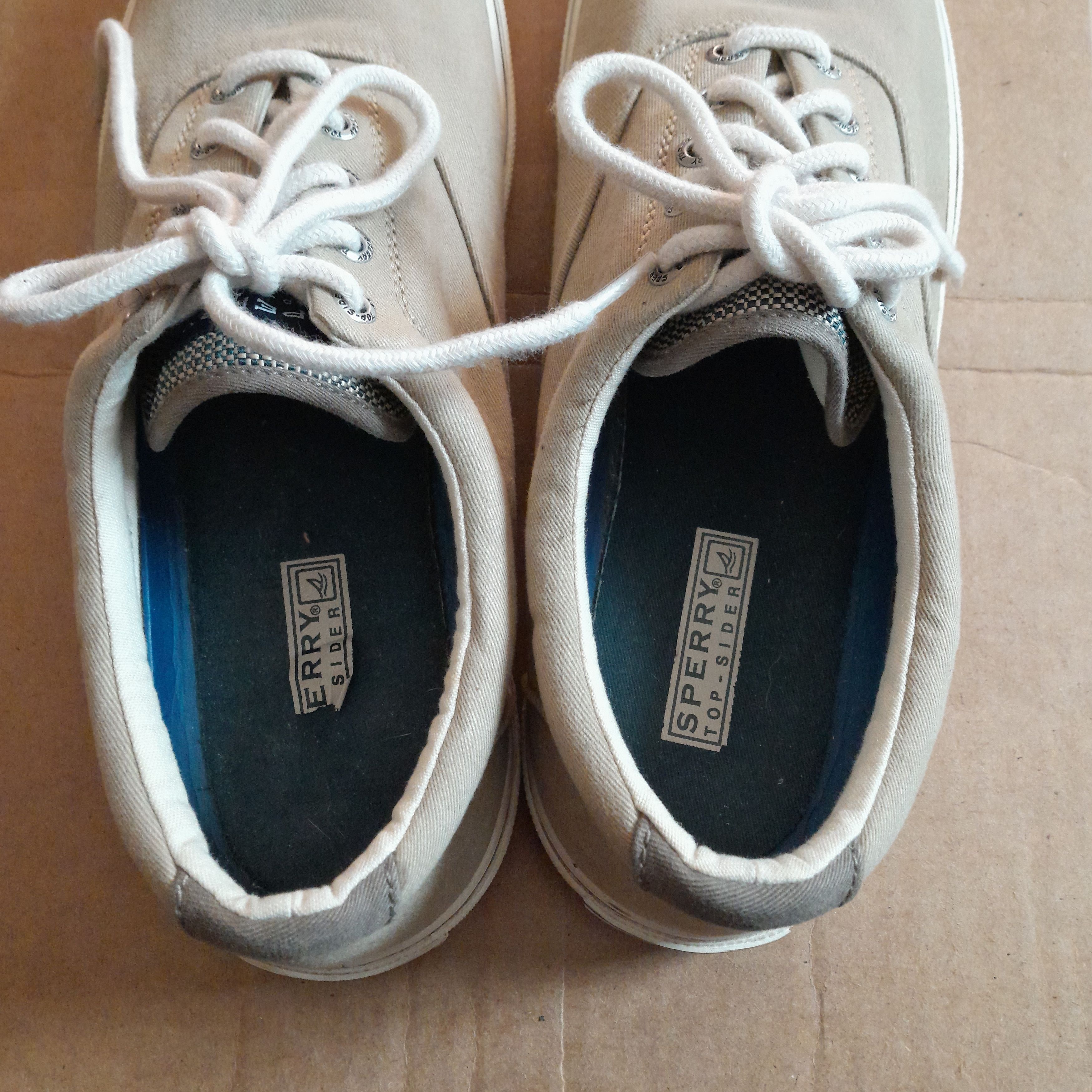 Other Sperry Top-Sider Men’s Size 11 Beige Low Top Sneakers Size US 11 / EU 44 - 5 Thumbnail