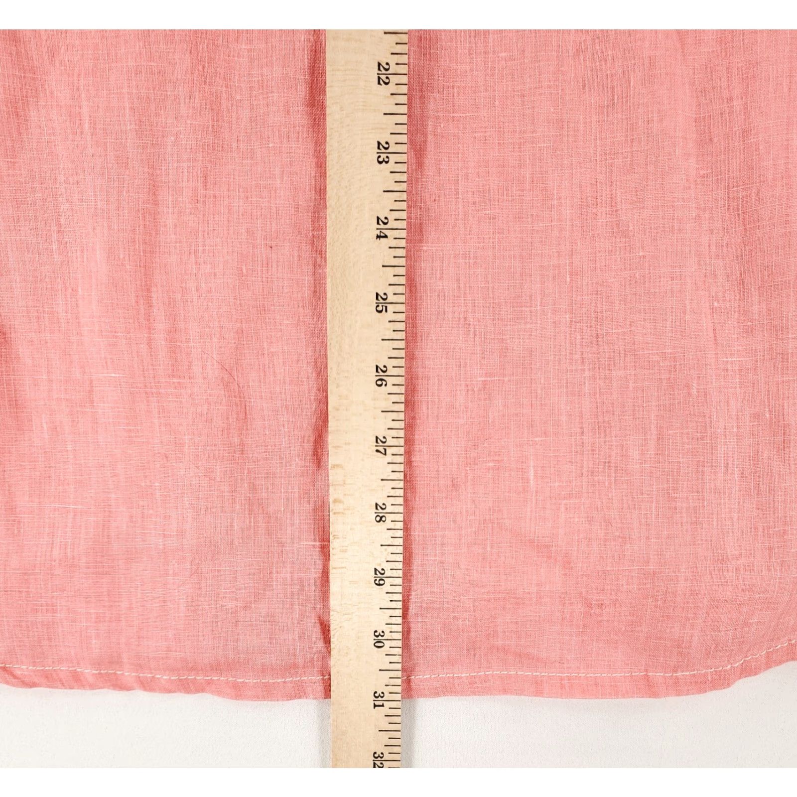 Tommy Bahama Tommy Bahama Shirt Button Up 100% Linen Pink Long Sleeve Mens L NWT Size US L / EU 52-54 / 3 - 7 Thumbnail