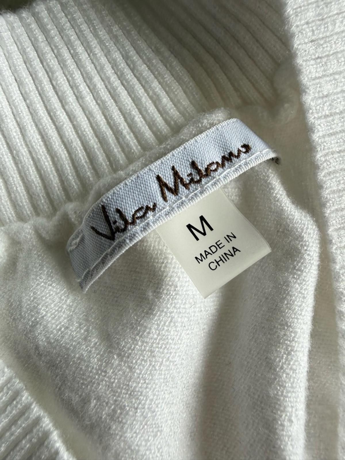 Other Vila Milano / Colorblock Sweater Vest / White Size M / US 6-8 / IT 42-44 - 5 Thumbnail