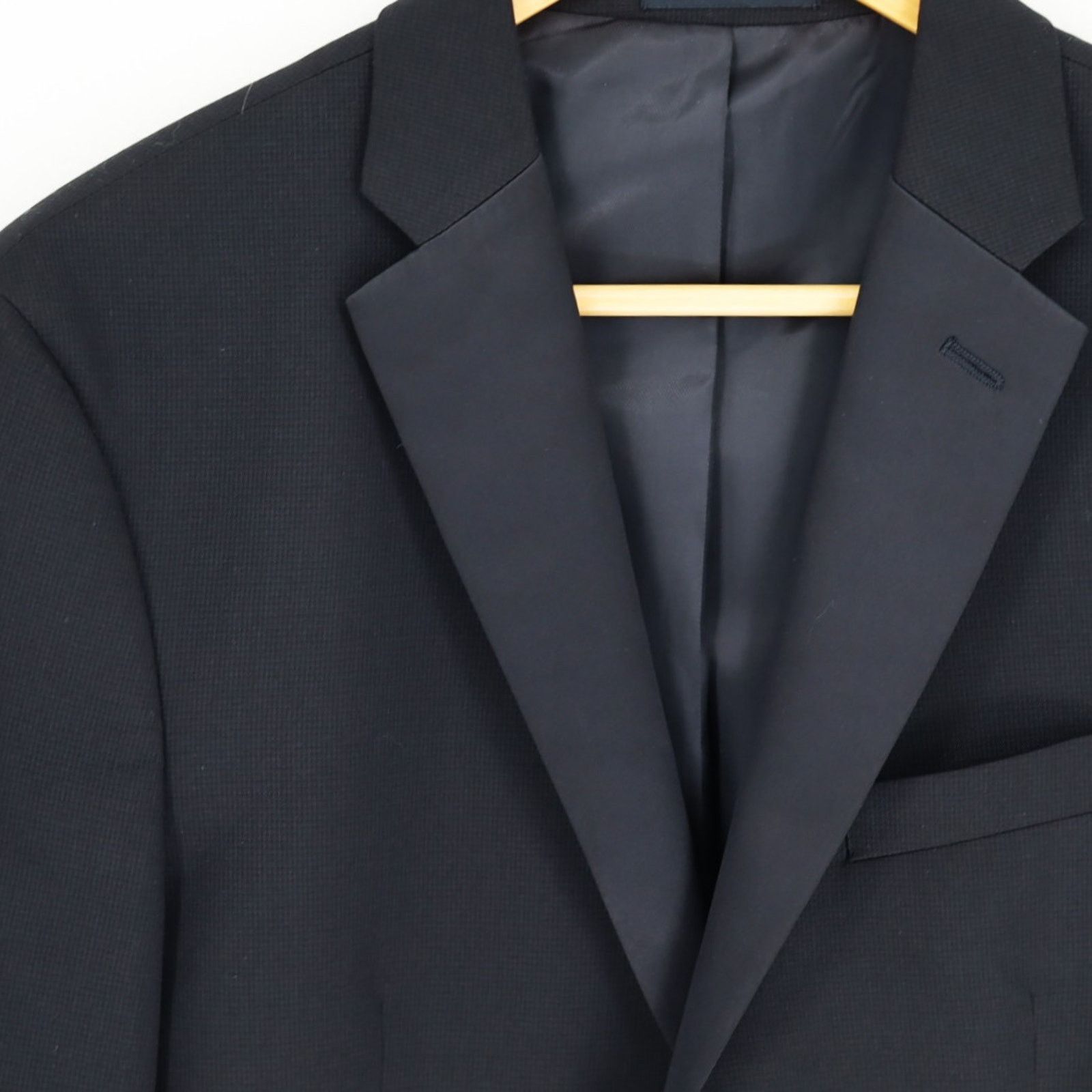 Kenneth Cole Kenneth Cole Reaction Men's Black Slim-Fit Blazer Size 40R Size 40R - 4 Thumbnail