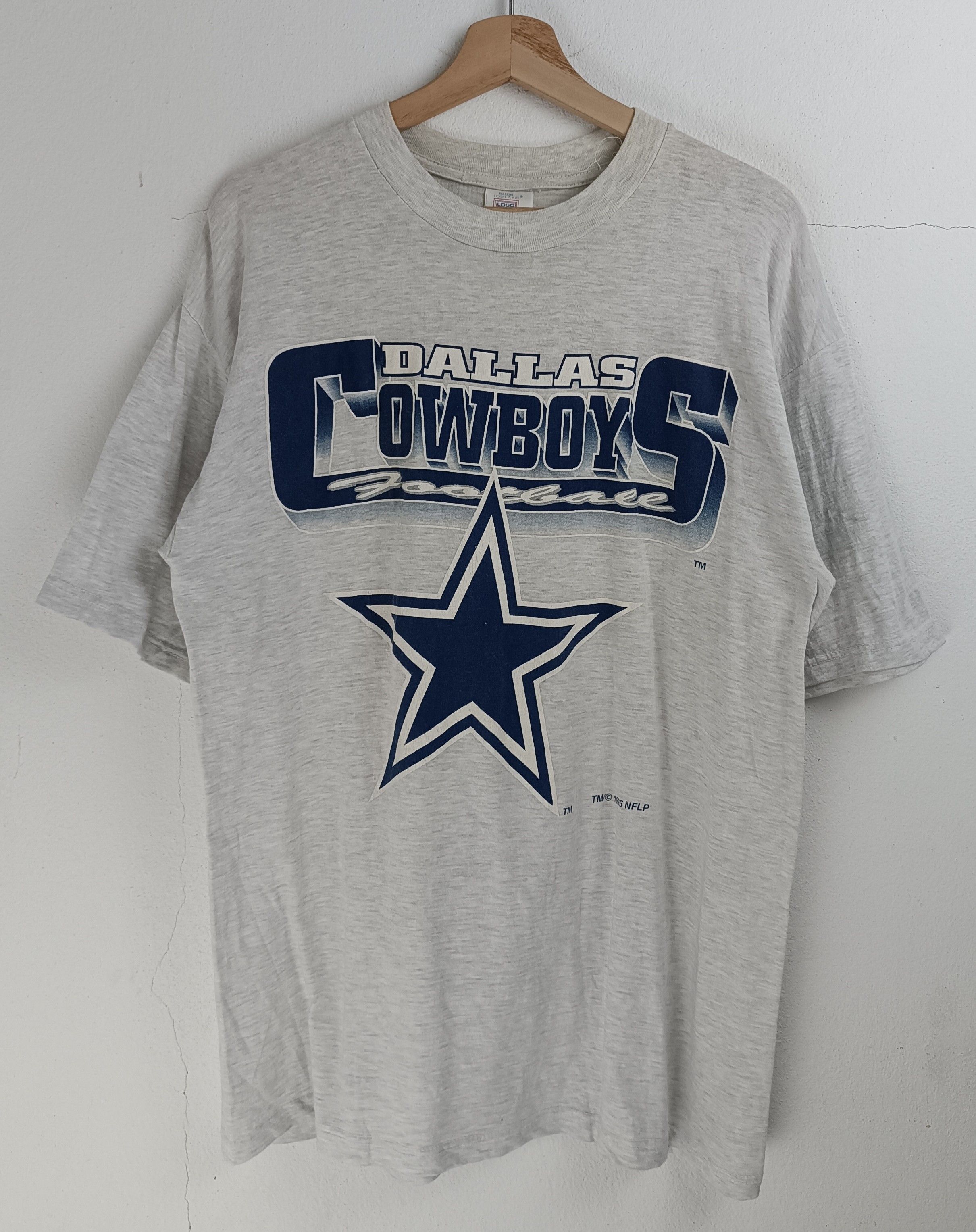 NFL VINTAGE 90'S DALLAS COWBOYS FOOTBALL TEE mavericks wings Size US L / EU 52-54 / 3 - 3 Thumbnail