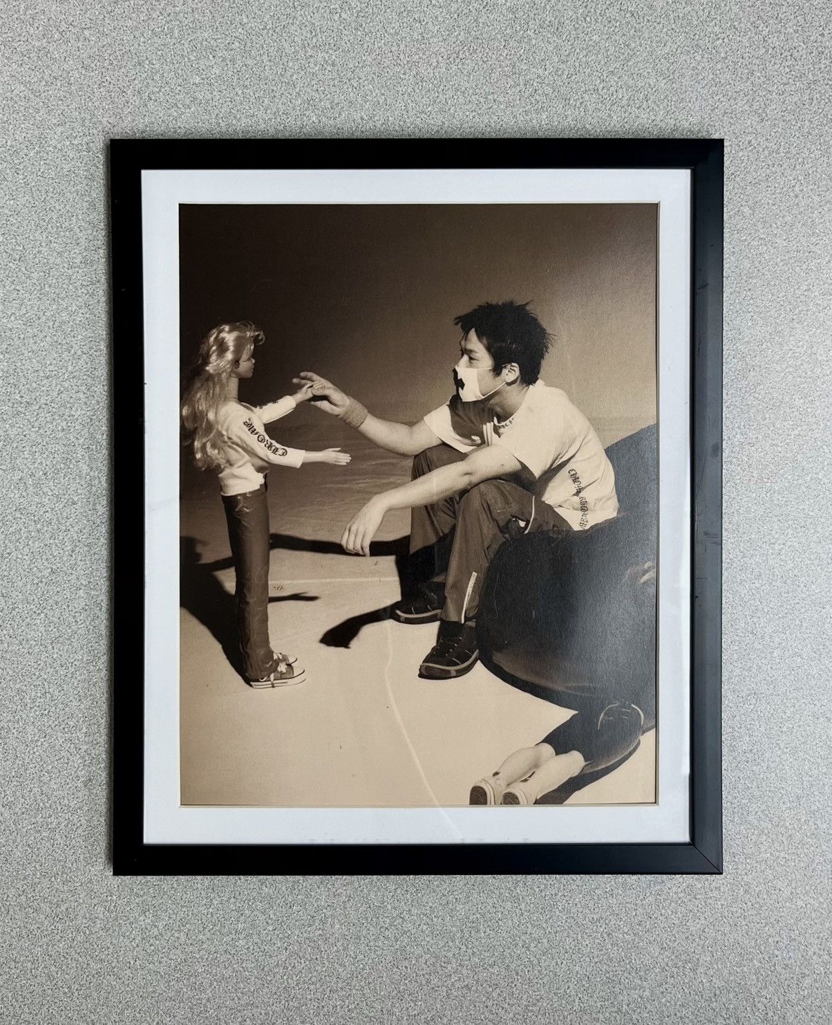 Chrome Hearts × Vintage Chrome Hearts vintage Barbie 9x11 Framed poster Size ONE SIZE - 1 Thumbnail
