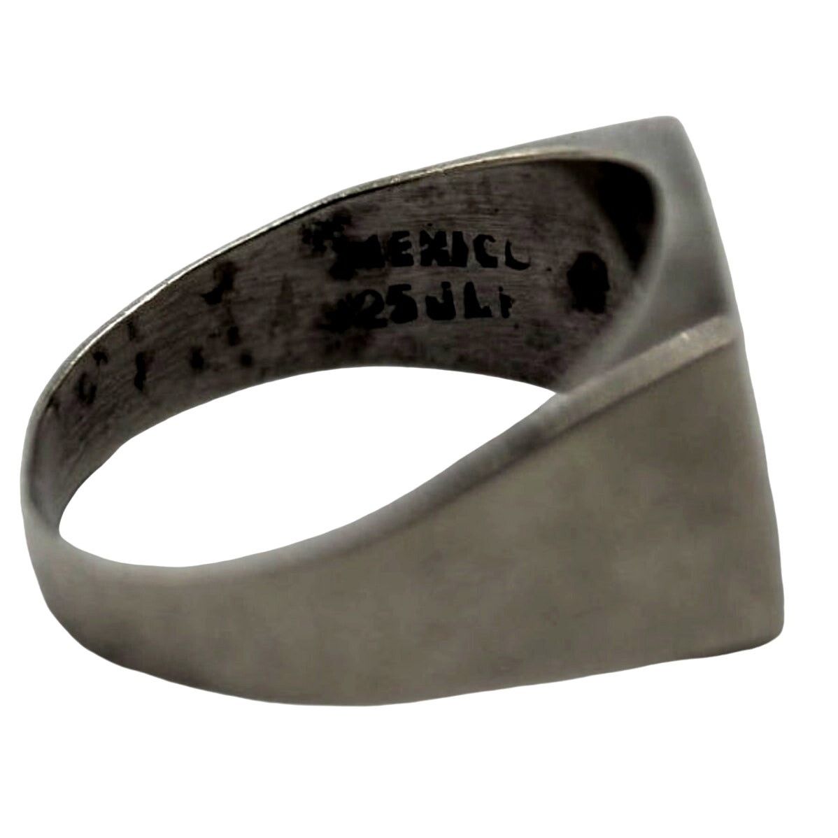 Other Jose Luis Flores Silver Ring Copper Brass Mayan Aztec Sz10.5 Size ONE SIZE - 3 Thumbnail