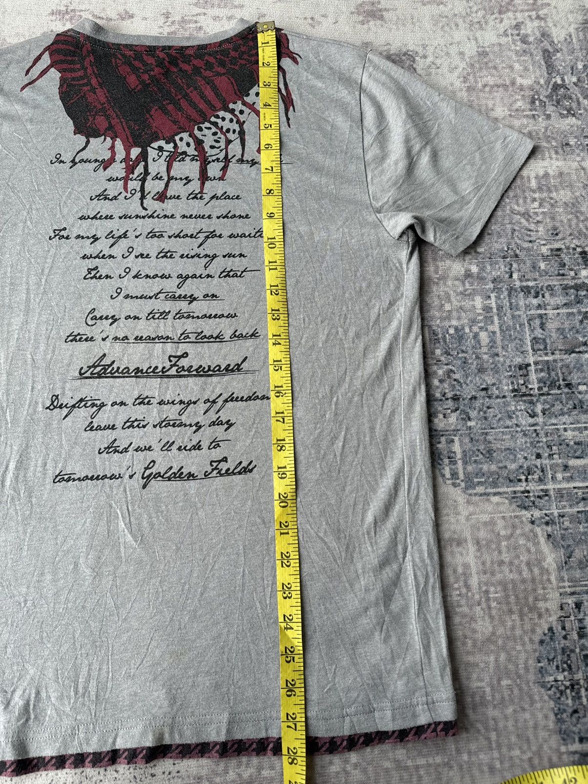 Japanese Brand Vintage Japanese Keffiyeh Skulls Punk Riot Tees Size US L / EU 52-54 / 3 - 11 Thumbnail