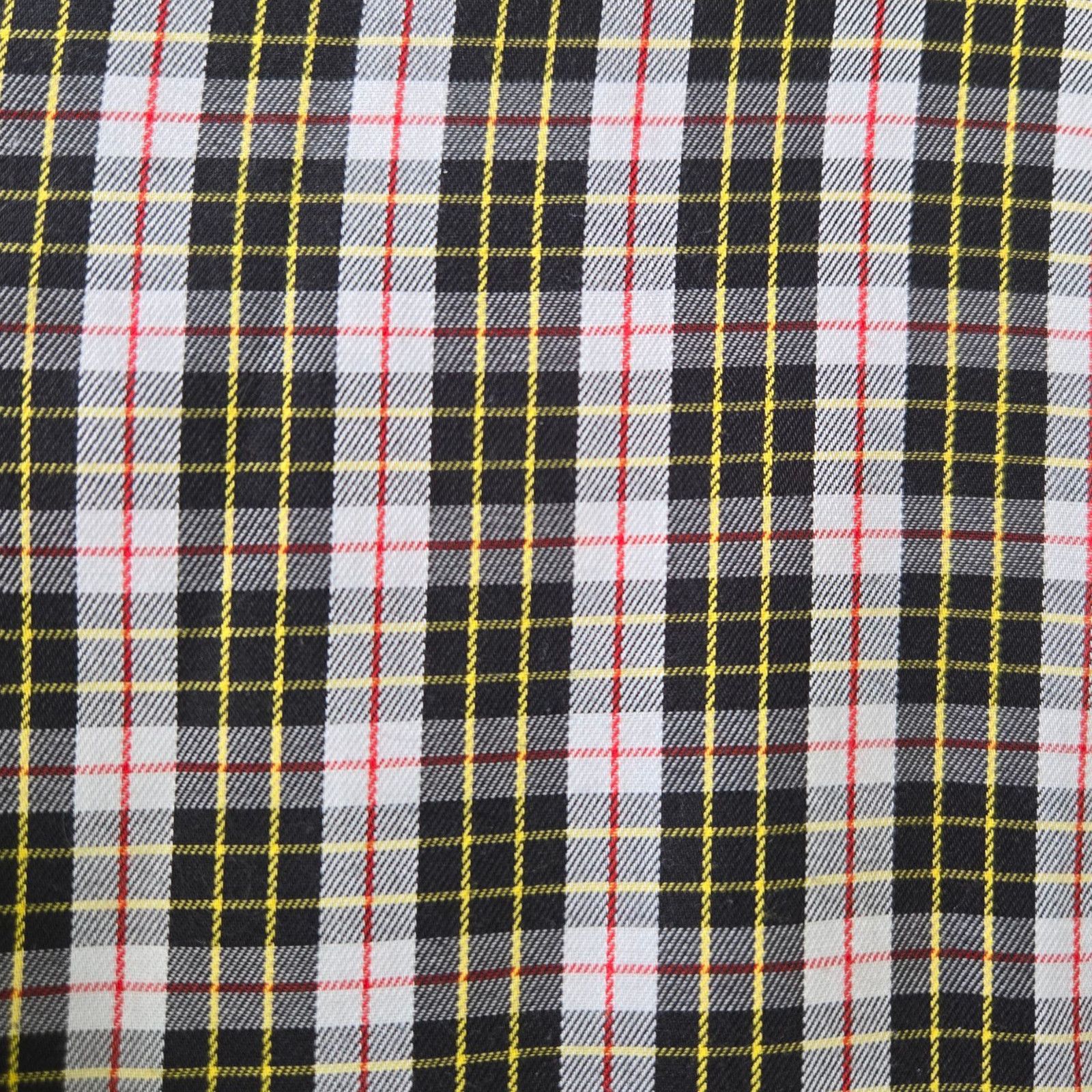 Vintage Black White Checkered Plaid Button-Up Shirt Size 4