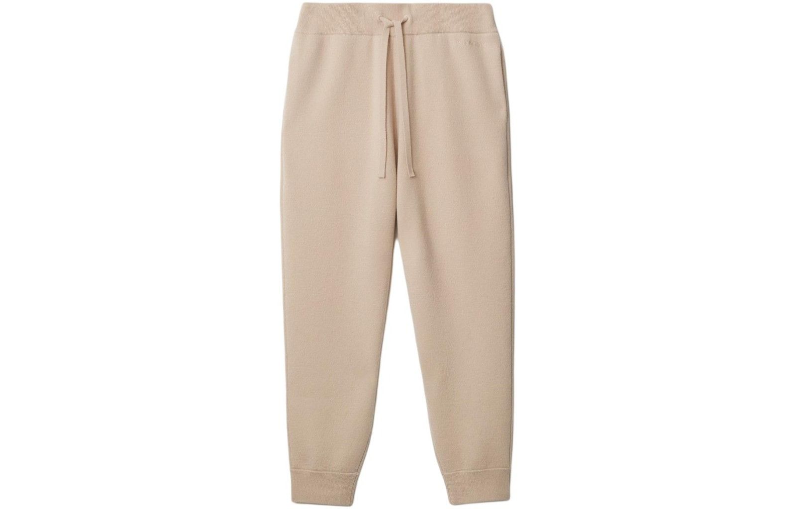 Burberry o1w1db10326 Solid Logo Sweatpants & Joggers in Beige Size US 32 / EU 48 - 1 Thumbnail