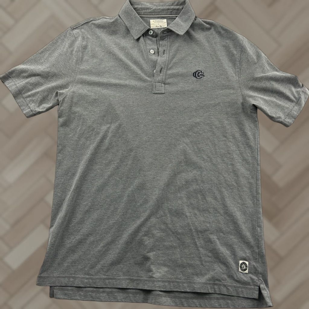 Vintage Linksoul Cherry Creek Country Club Short Sleeve Golf Polo Shirt Men's L Gray Size US L / EU 52-54 / 3 - 1 Thumbnail
