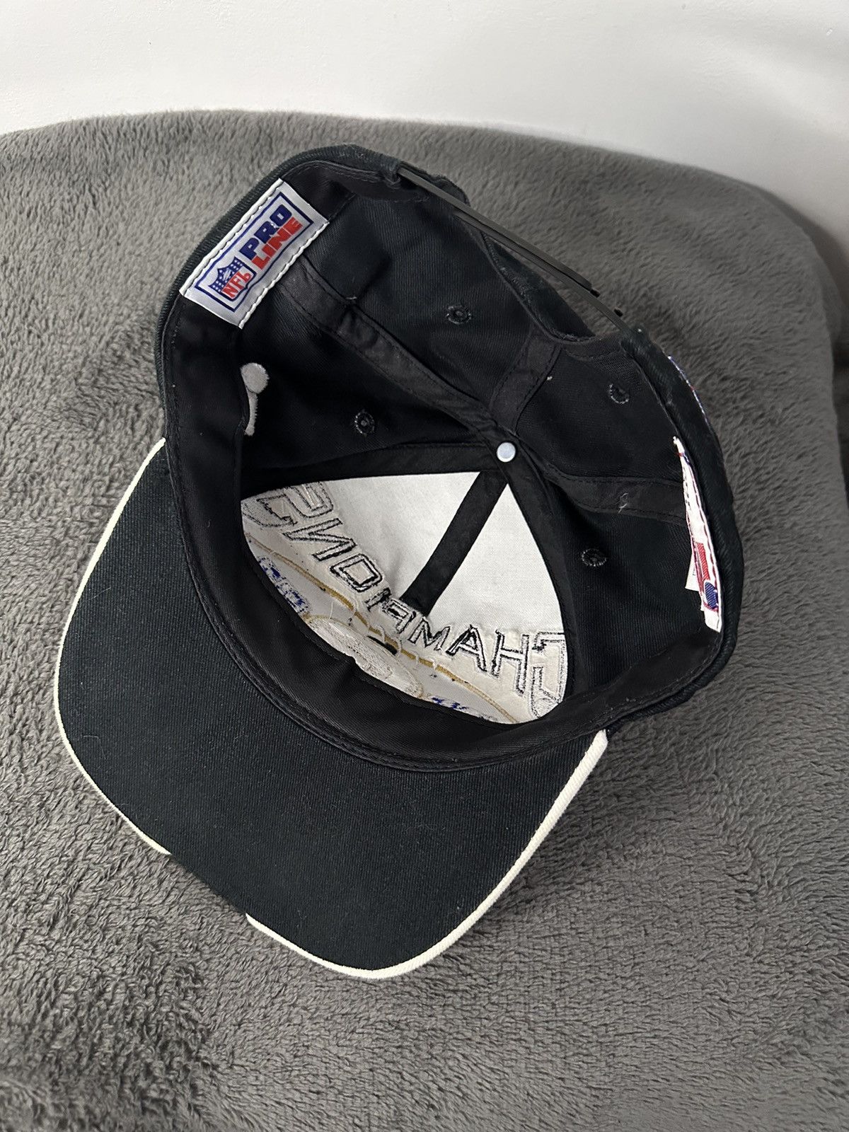 NFL × Sports Specialties × Vintage Vintage NFL Pro Line Green Bay Packers 97s NFC Champions Cap Size ONE SIZE - 7 Thumbnail