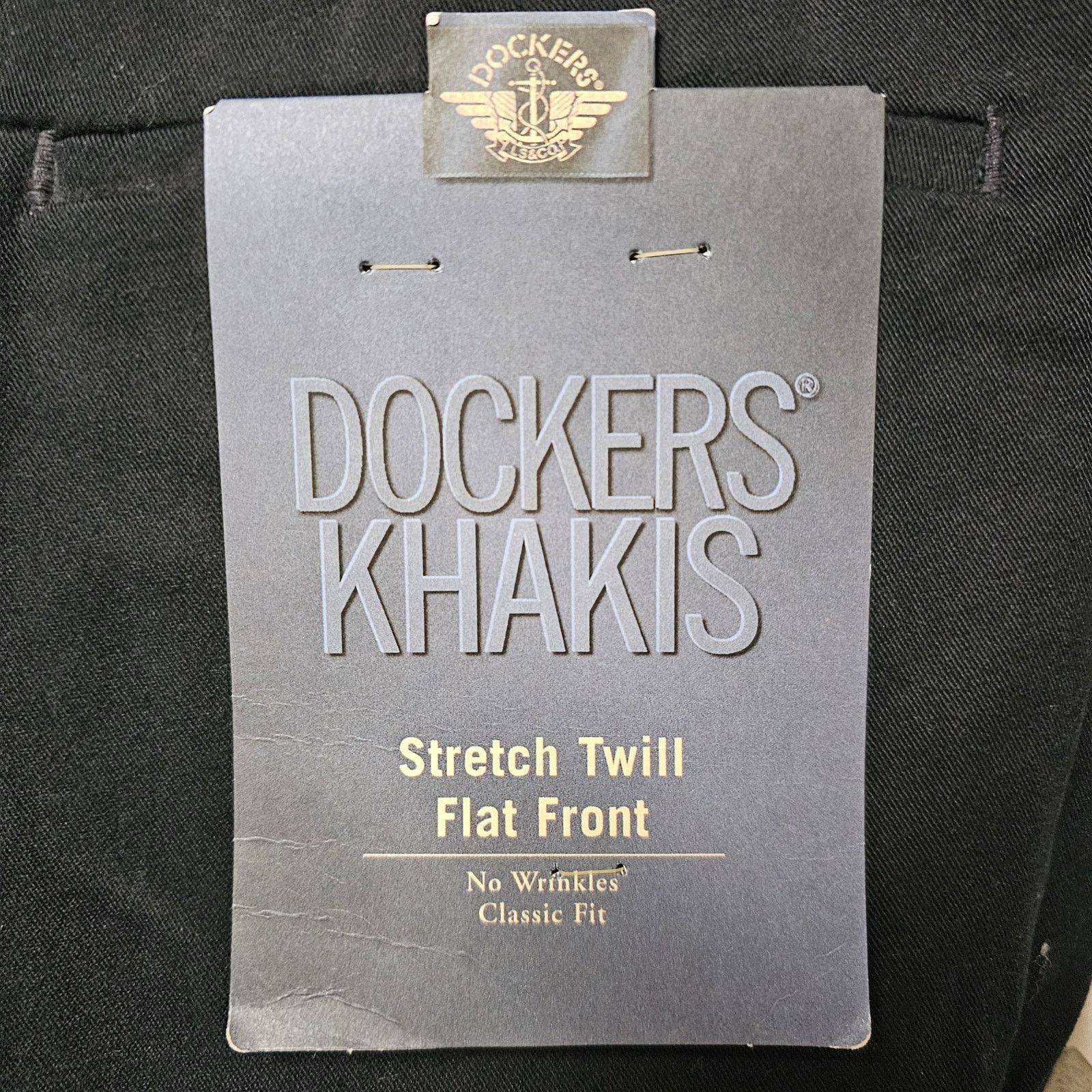 Dockers NWT Dockers Khakis Stretch Twill Flat Front No Wrinkle 40/30 Size US 40 / EU 56 - 5 Thumbnail