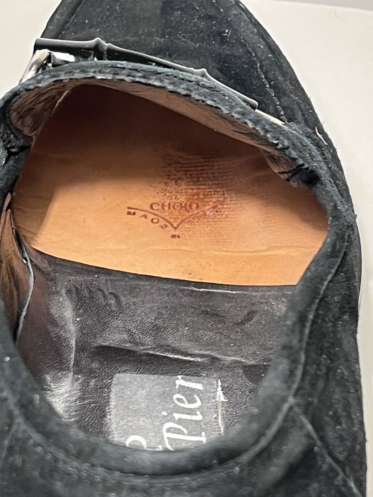 Other Don Pier Black Suede Loafers/Moccasins Size US 8 / EU 41 - 6 Thumbnail