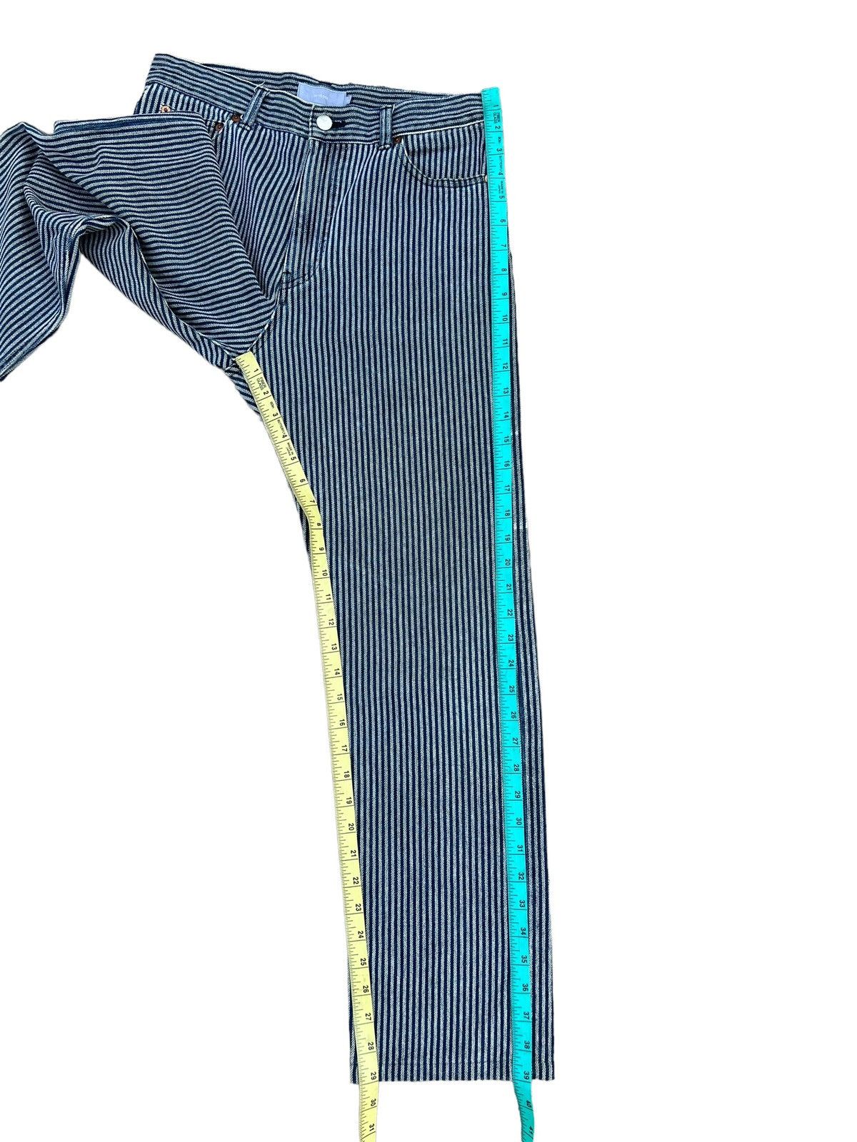 Devilock Vintage Devilock Japan Fade Striped Denim Pant Size US 30 / EU 46 - 5 Thumbnail