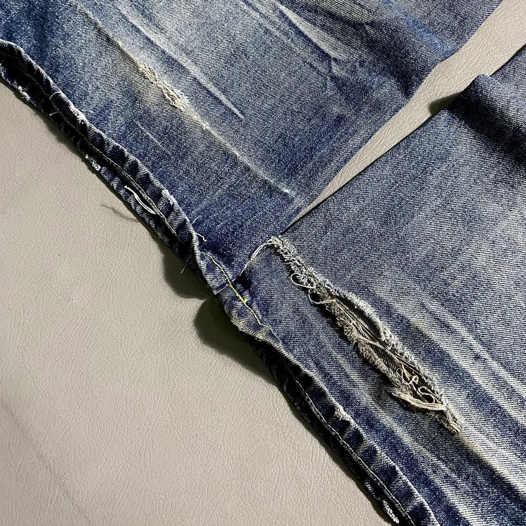 If Six Was Nine × KMRii × Le Grande Bleu (L.G.B.) Crazy!! G’Dub Fadding Baggy Jeans LGB Ifsixwasnine Style Size US 36 / EU 52 - 7 Thumbnail