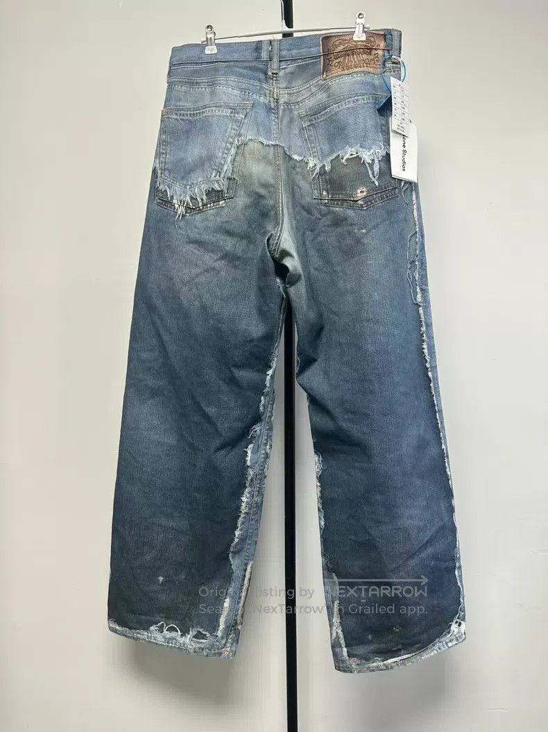 Acne Studios Acne Studios size XL Patchwork Fringe Design Casual Denim J Size US 26 / EU 42 - 2 Thumbnail