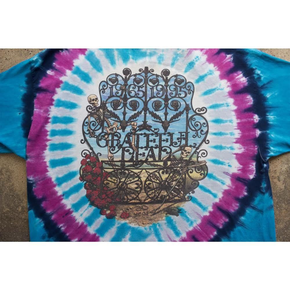 Liquid Blue 1995 Grateful Dead Bertha 30 Yrs Sz 3XL OG Liquid Blue Size US XXL / EU 58 / 5 - 4 Thumbnail