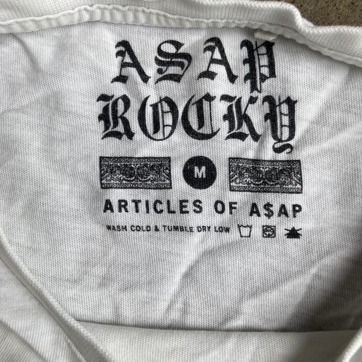 A$AP Rocky × Band Tees × Rap Tees A$AP Rocky Paradise 06 T-Shirt Size US M / EU 48-50 / 2 - 7 Thumbnail