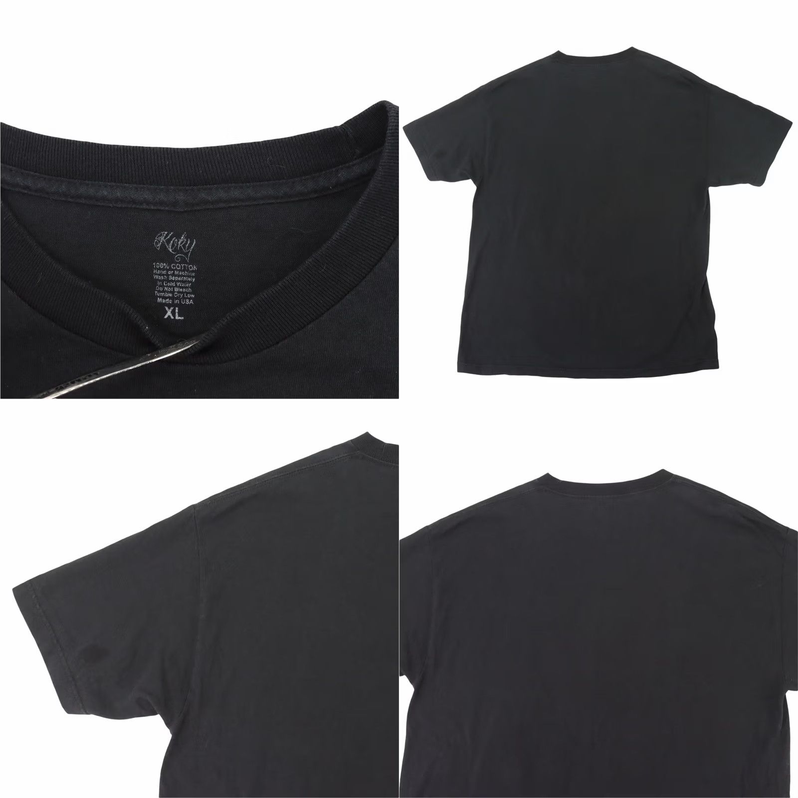 Vintage Jenni Rivera Descanse En Paz RIP tshirt XL Black Men T-Shirt 1969 - 2012 Koky Descanse En Paz RIP Tshirt XL Black Men Size US XL / EU 56 / 4 - 8 Thumbnail