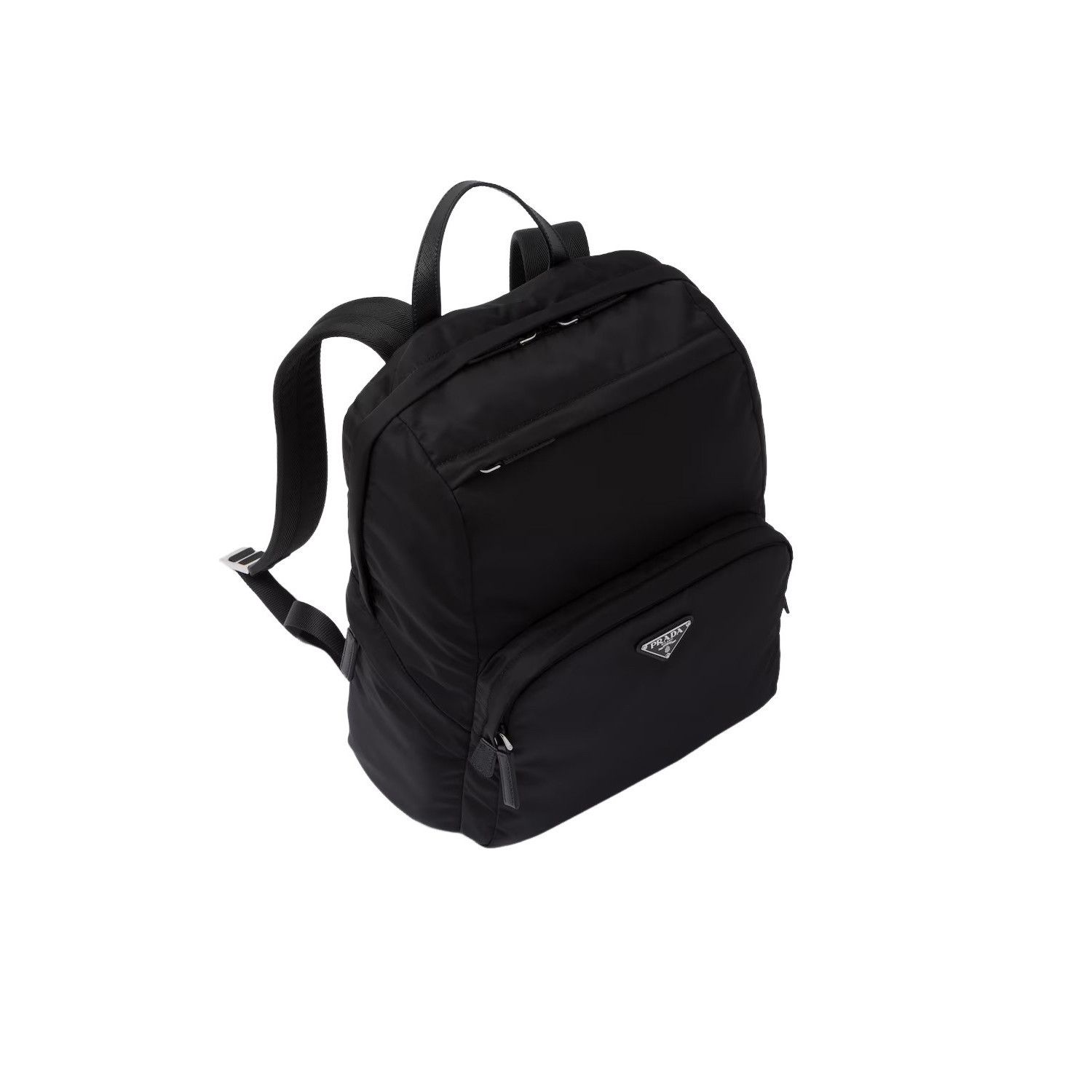 Prada PRADA $2390 Black Re-Nylon And Saffiano Leather Backpack New Size ONE SIZE - 2 Thumbnail