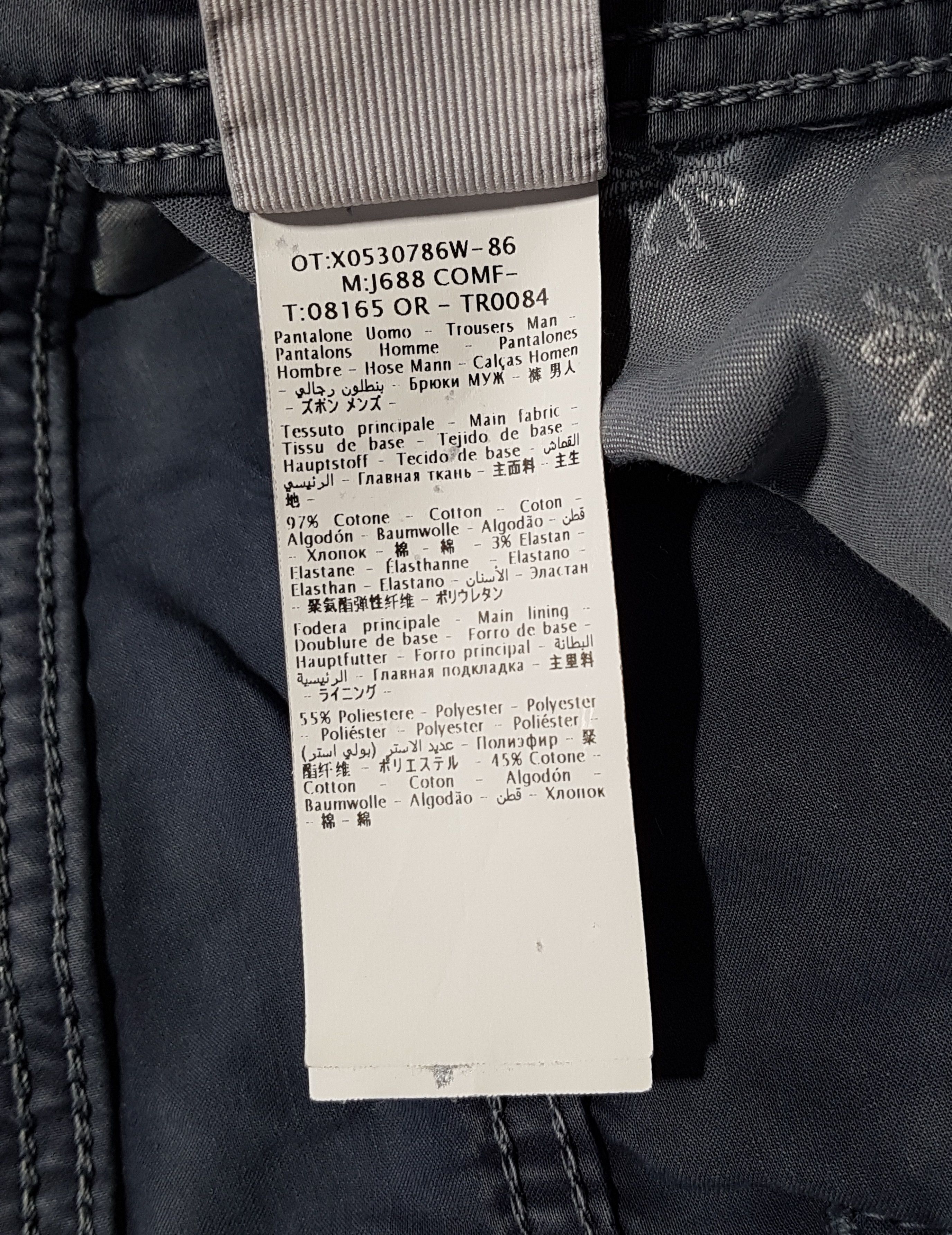 Jacob Cohen Jacob Cohen J688 Comf Chino Pants Jeans sz W33 Size US 33 - 12 Thumbnail