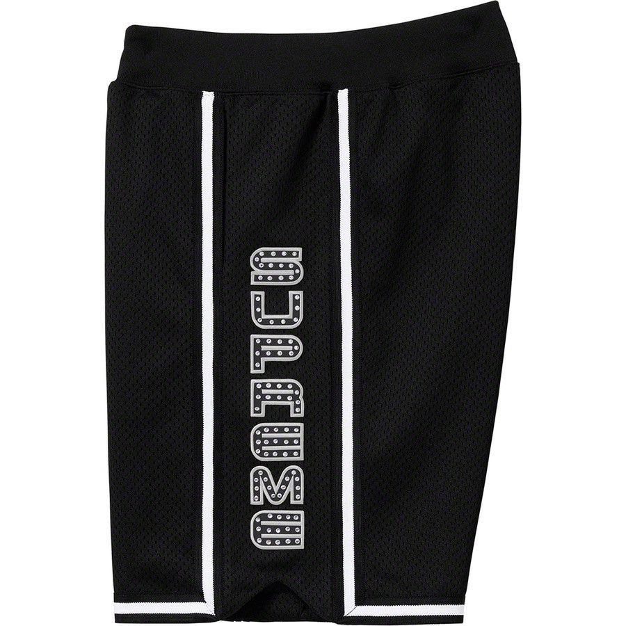 Supreme 19SS SUPREME RHINESTONE BASKETBALL SHORTS Size US 32 / EU 48 - 6 Thumbnail