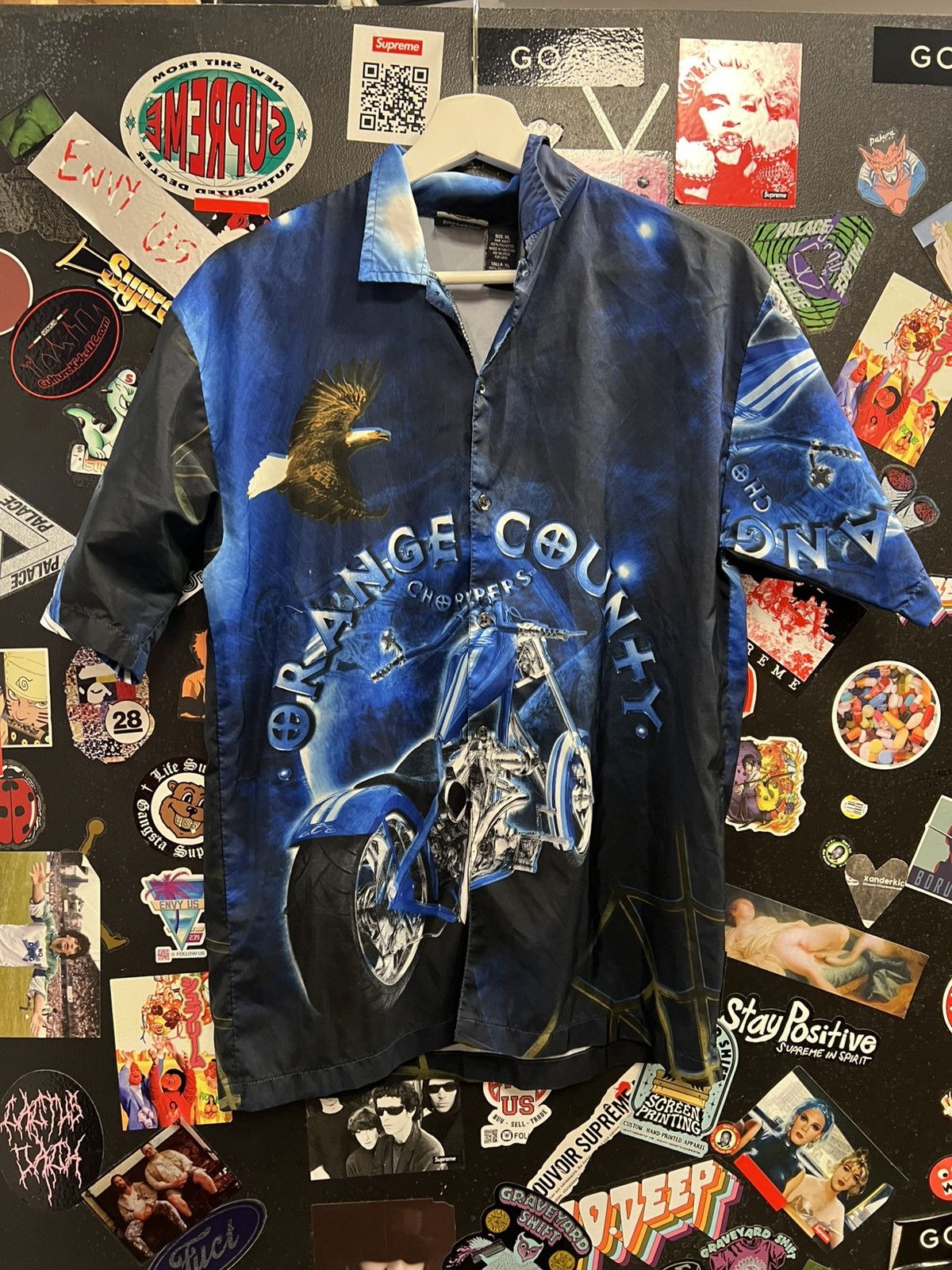 Vintage Vintage 2004 Orange County Choppers Button Up Shirt Size US XL / EU 56 / 4 - 1 Thumbnail