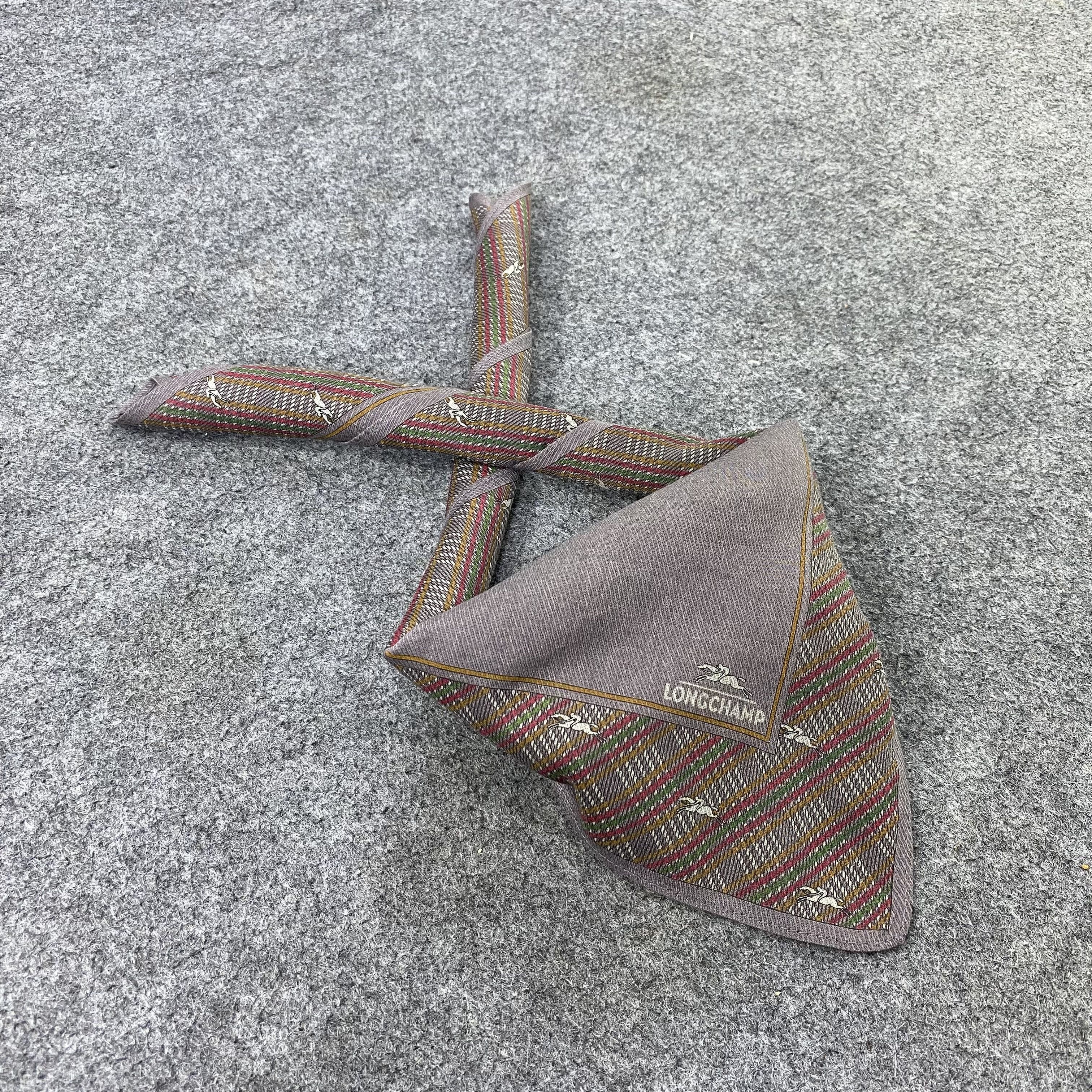 Longchamp Longchamp Handkerchief / Bandana / Neckerchief-B1488 Size ONE SIZE - 1 Thumbnail