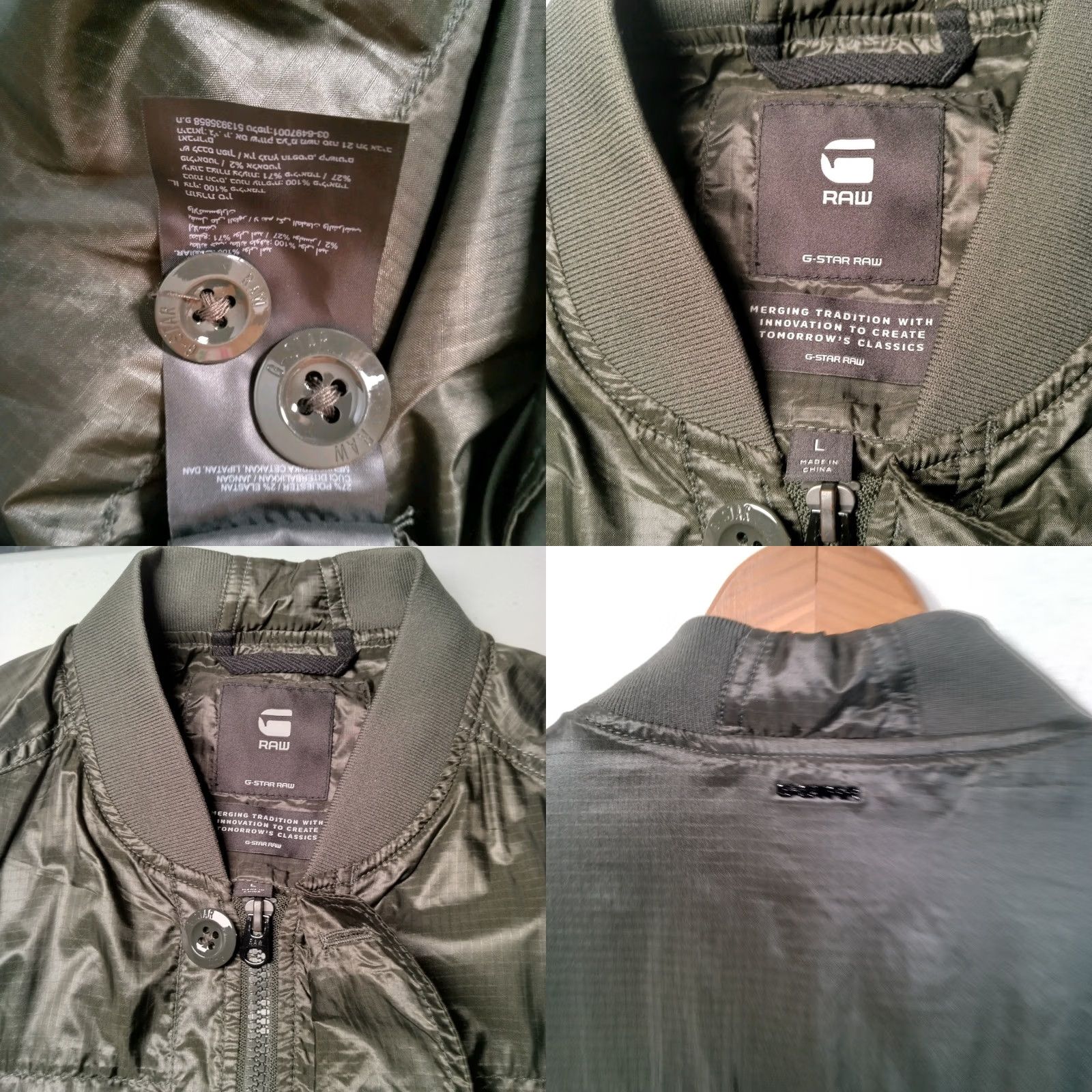 G-Star G Star Raw Original Ultra Light Weight Parka Trench Jacket L Rip Stop Streetwear Womens Long Size L / US 10 / IT 46 - 8 Thumbnail