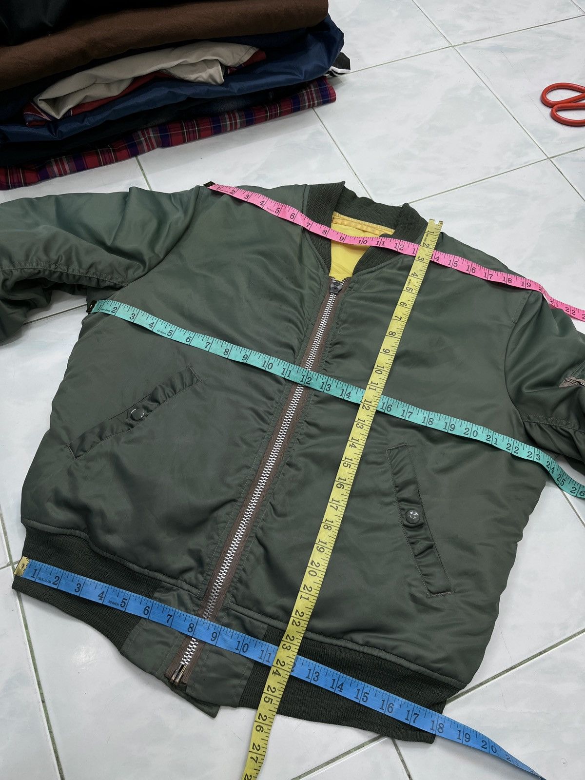 Other 🔥🔥🔥STEALS VTG CAB CLOTHING MA-1 FLIGHT JACKET Size US M / EU 48-50 / 2 - 23 Thumbnail
