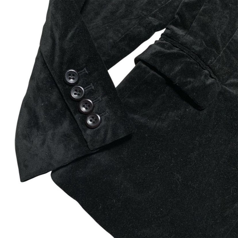 Japanese Brand VINTAGE CECIL MCBEE VELVET FORMAL BLAZER BLACK Size US S / EU 44-46 / 1 - 5 Thumbnail