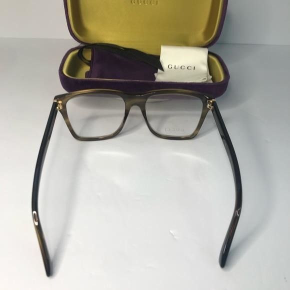 Gucci New Authentic GUCCI GG0452O 004 Oversized Eyeglasses Size ONE SIZE - 9 Thumbnail
