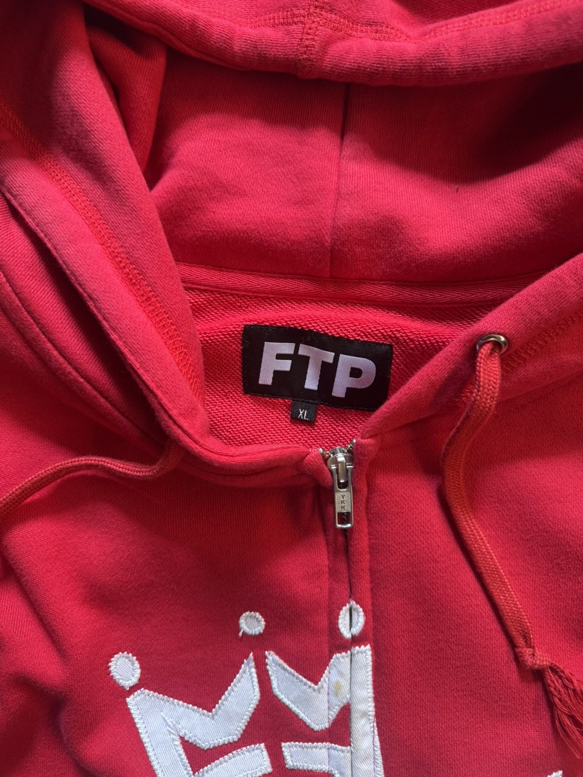 Fuck The Population FTP “Nation” Graffiti Hoodie Red Size US XL / EU 56 / 4 - 2 Thumbnail