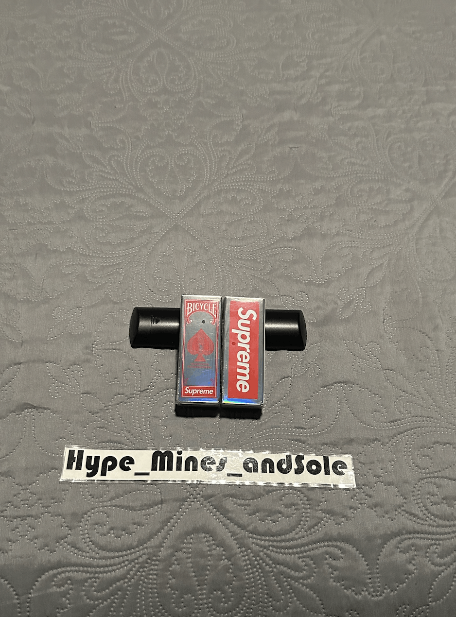 Bicycle × Supreme NEW Supreme Bicycle Holographic Slice Cards (2 Pack) Size ONE SIZE - 2 Thumbnail