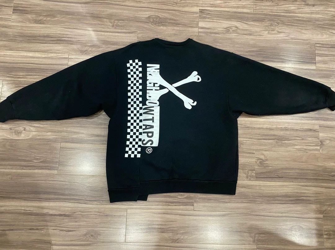 Wtaps WTAPS x Neighborhood Collaboration Sweatshirt Size US XL / EU 56 / 4 - 1 Thumbnail