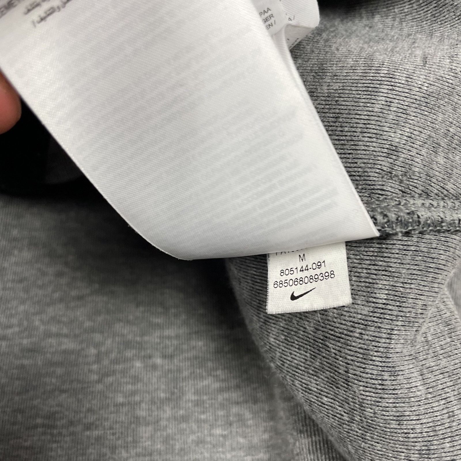 Nike Nike Tech Fleece Men's Gray Cotton Full Zip Hoodie Medium Size US M / EU 48-50 / 2 - 13 Thumbnail