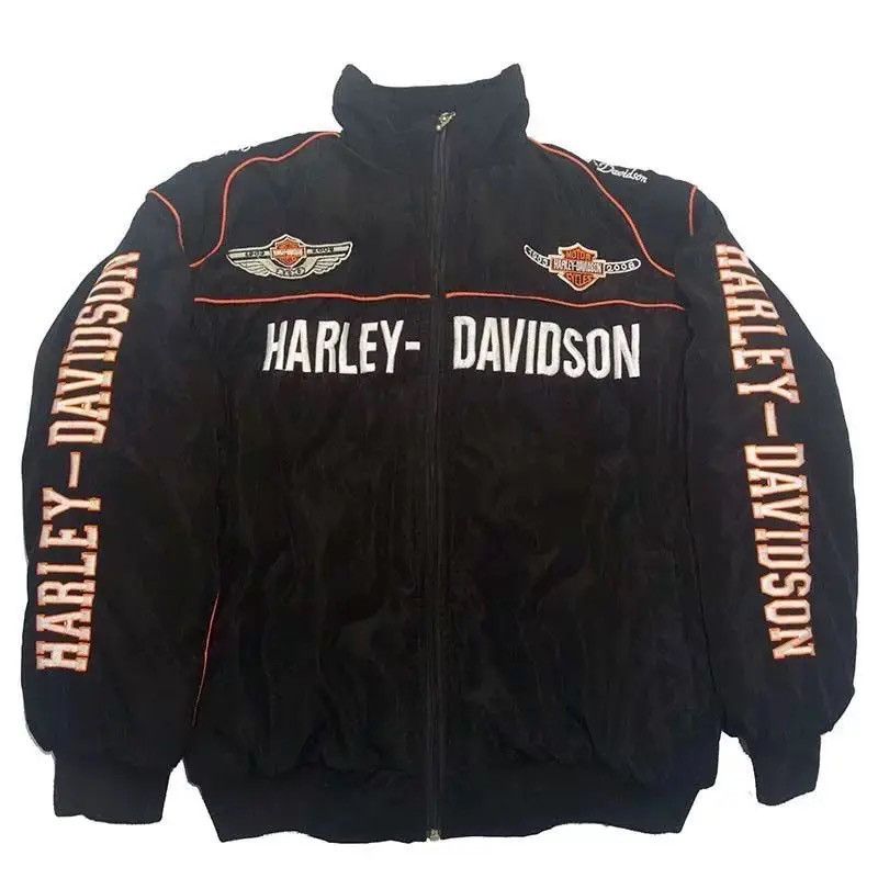 Japanese Brand Harley Davidson Racing Jacket Size US L / EU 52-54 / 3 - 1 Thumbnail