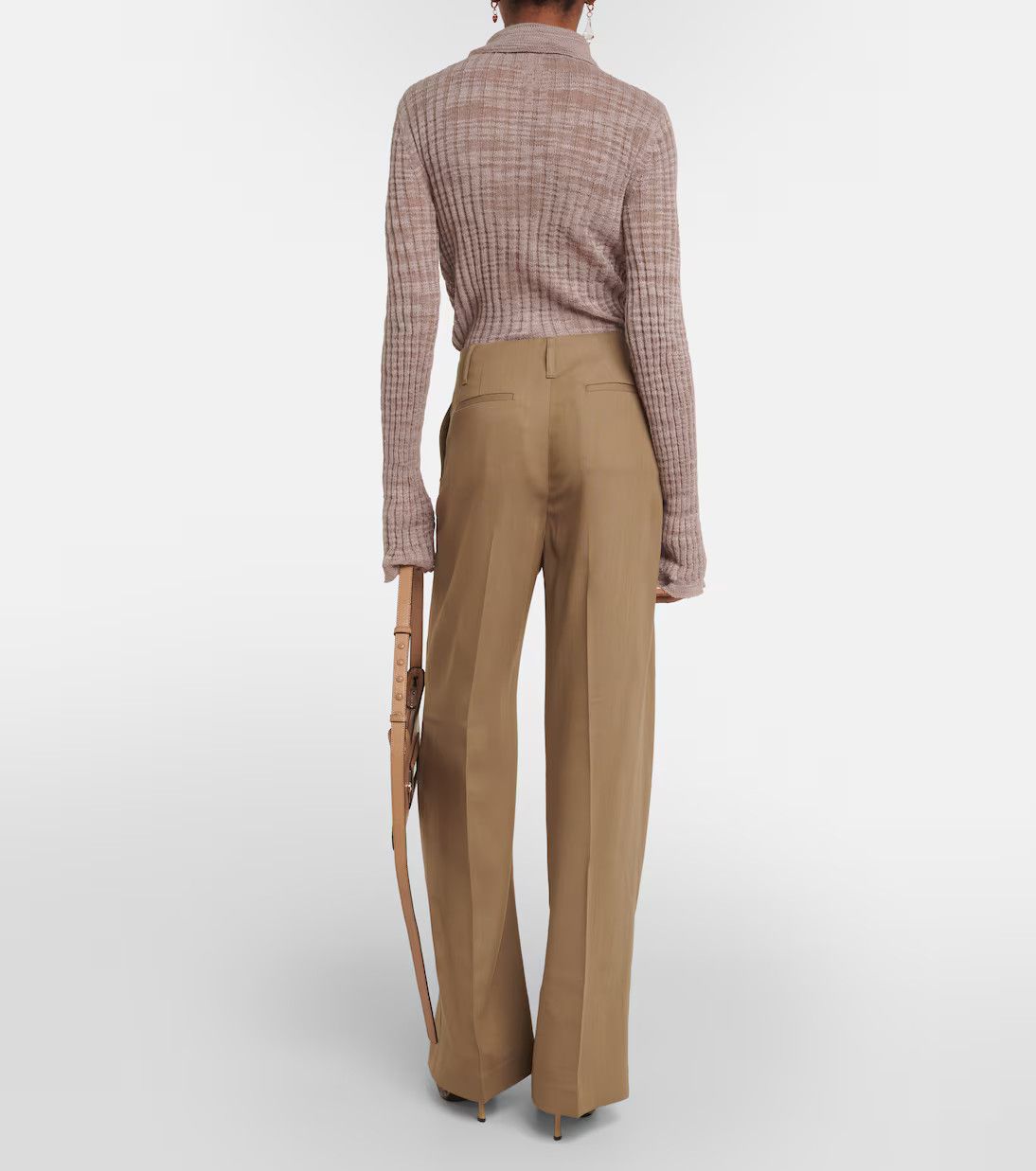 Acne Studios o1y0725 Casual Pant in Khaki Size 28" / US 6 / IT 42 - 4 Thumbnail