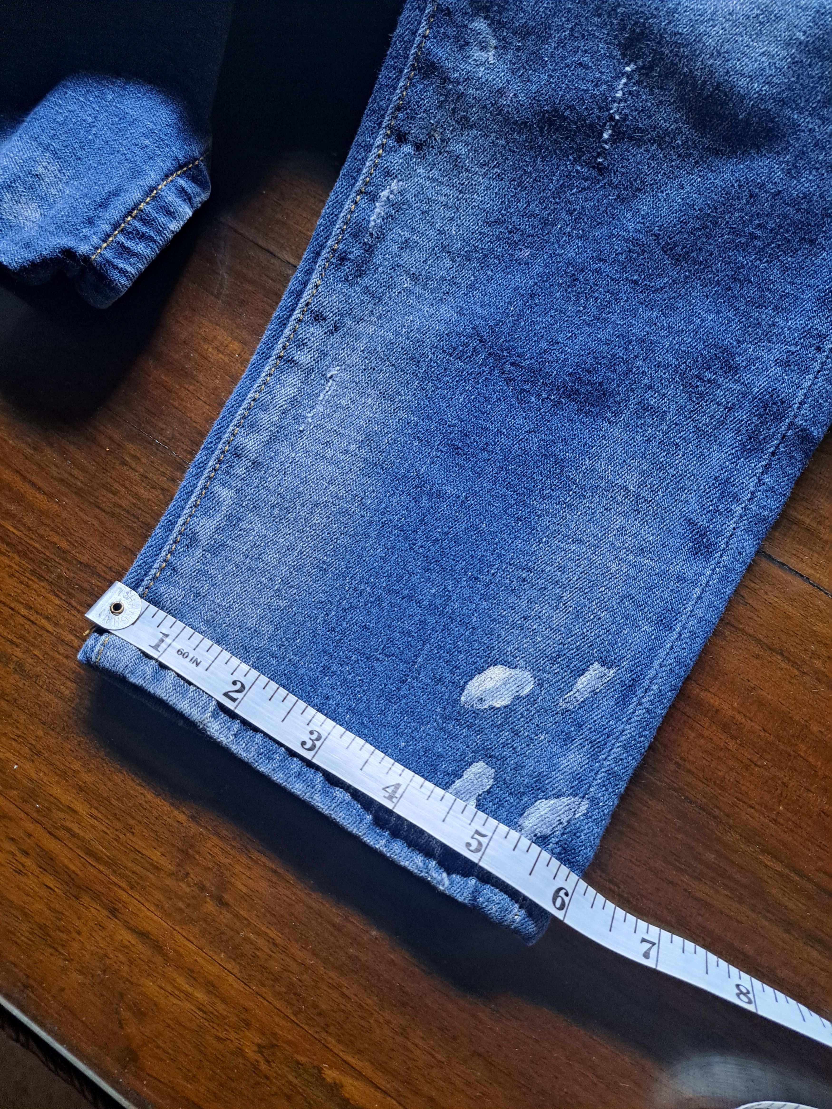 Dsquared2 Dsquared Distressed Denim Paint Splatter Mens Jeans Size US 30 / EU 46 - 17 Thumbnail