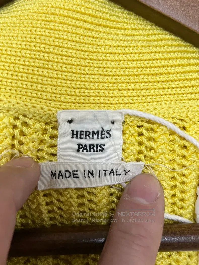 Hermes Hermes Solid Knit Open Cardigan Size XS / US 0-2 / IT 36-38 - 4 Thumbnail