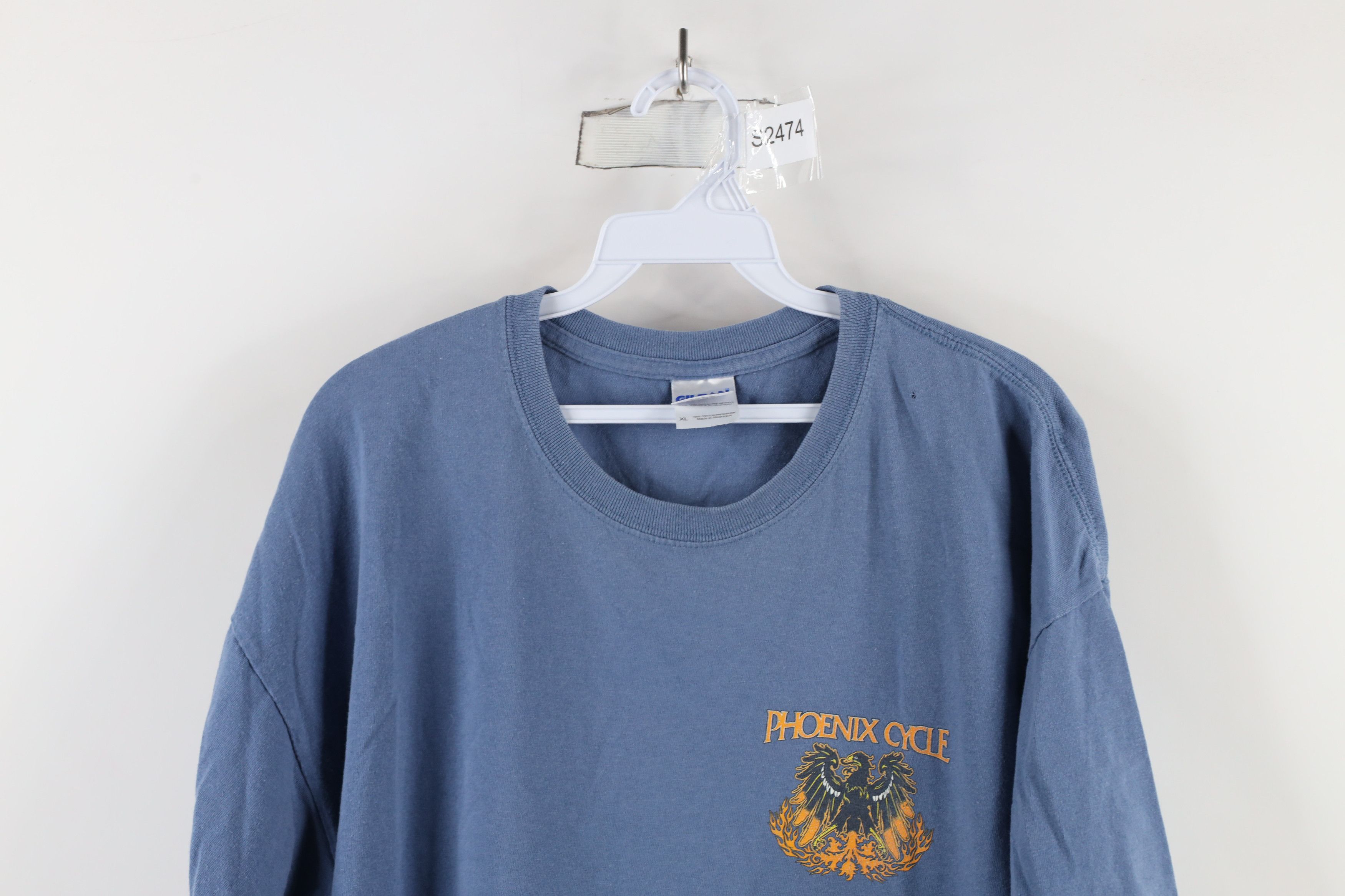 Vintage Vintage Streetwear Phoenix Cycle Motorcycles Canada T-Shirt Size US XL / EU 56 / 4 - 2 Thumbnail