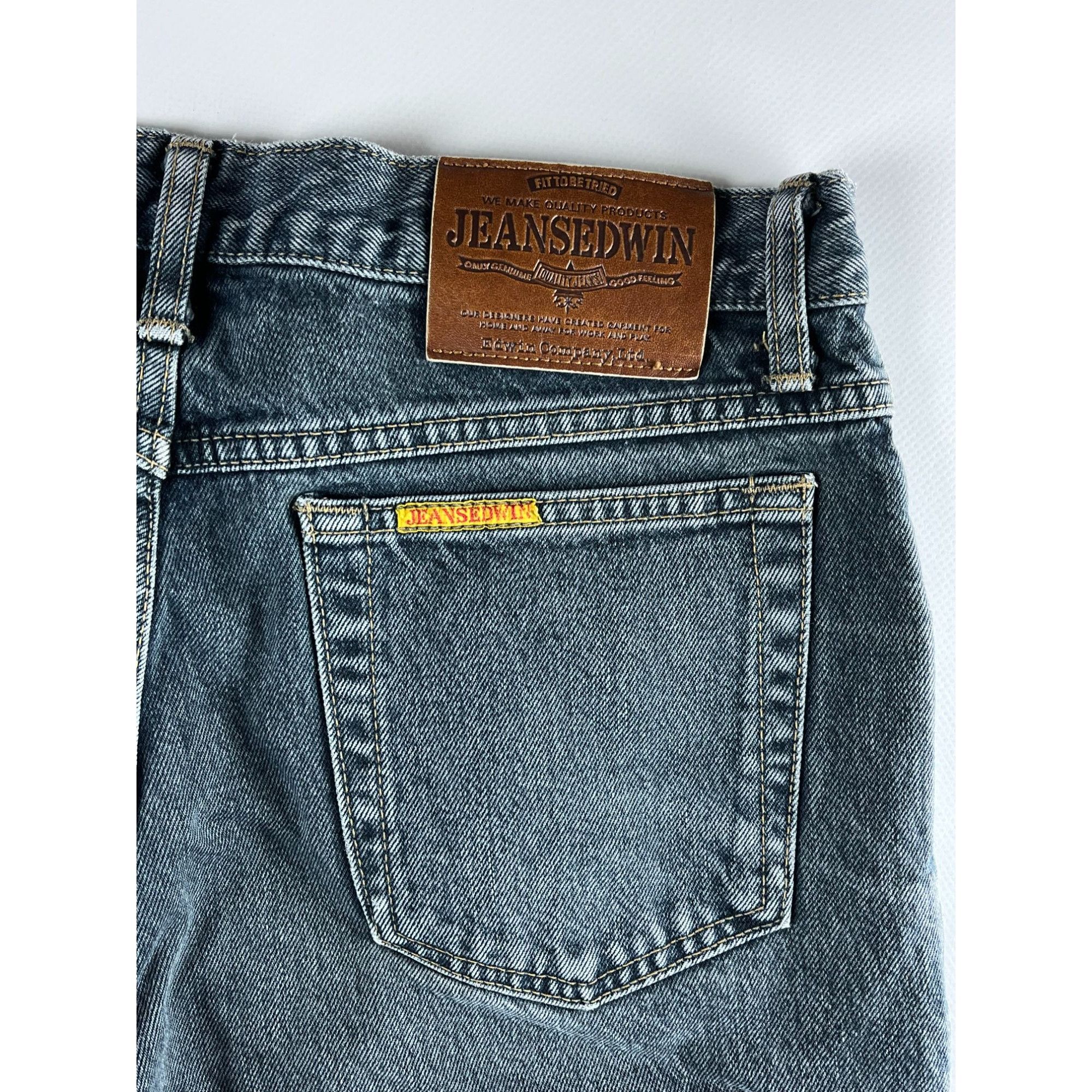 Edwin × Japanese Brand × Vintage Edwin Made In Japan Baggy Jeans Size US 30 / EU 46 - 2 Thumbnail