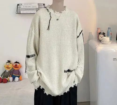 Aran Isles Knitwear New 21AW Hype Distressed Style Knitwear Jumper Sweatshirt Size US M / EU 48-50 / 2 - 3 Thumbnail